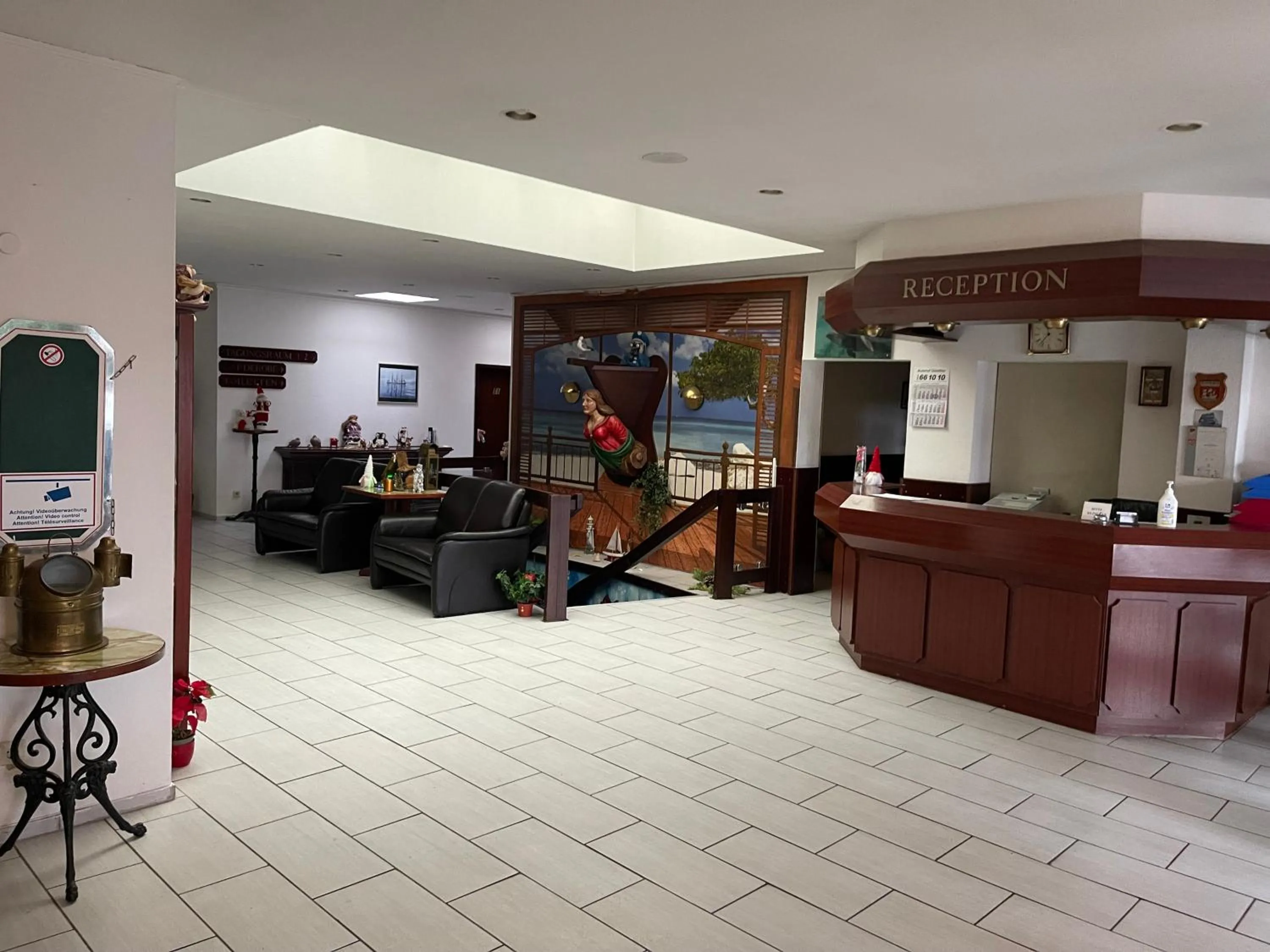 Lobby or reception in Hotel Zum Klüverbaum