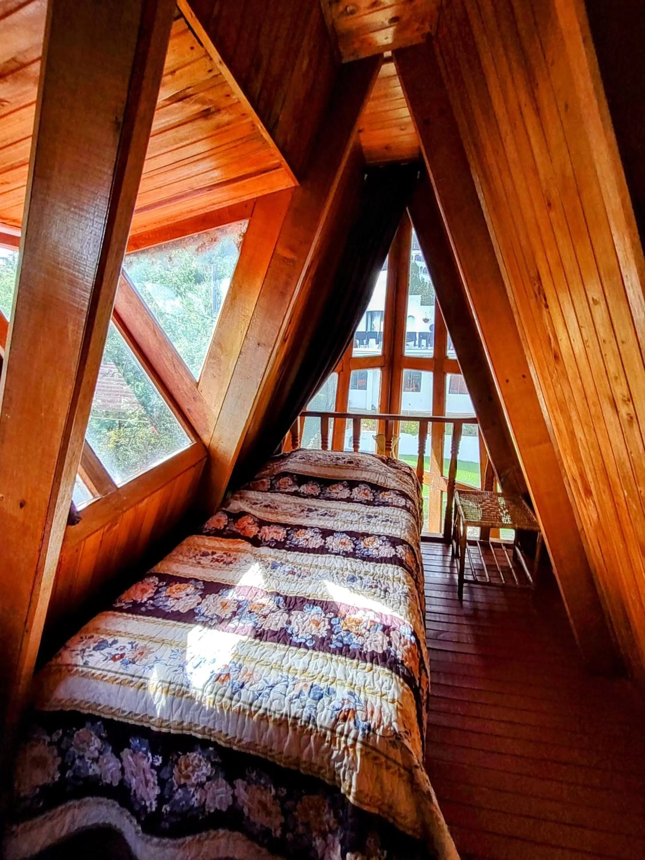 Bedroom, Bed in Refugio Génesis habitaciones Lago de Tota