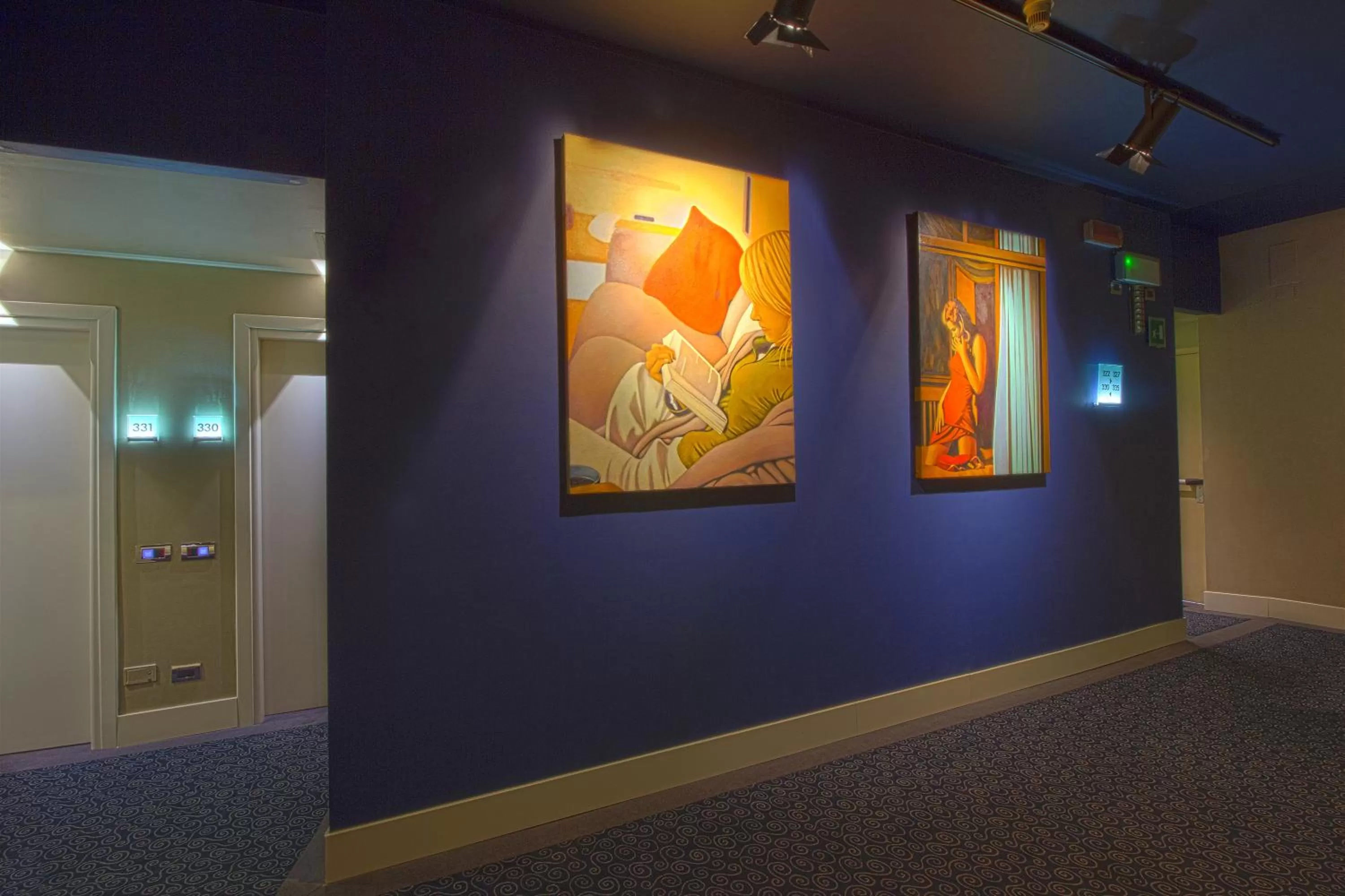 Area and facilities in Hotel Touring