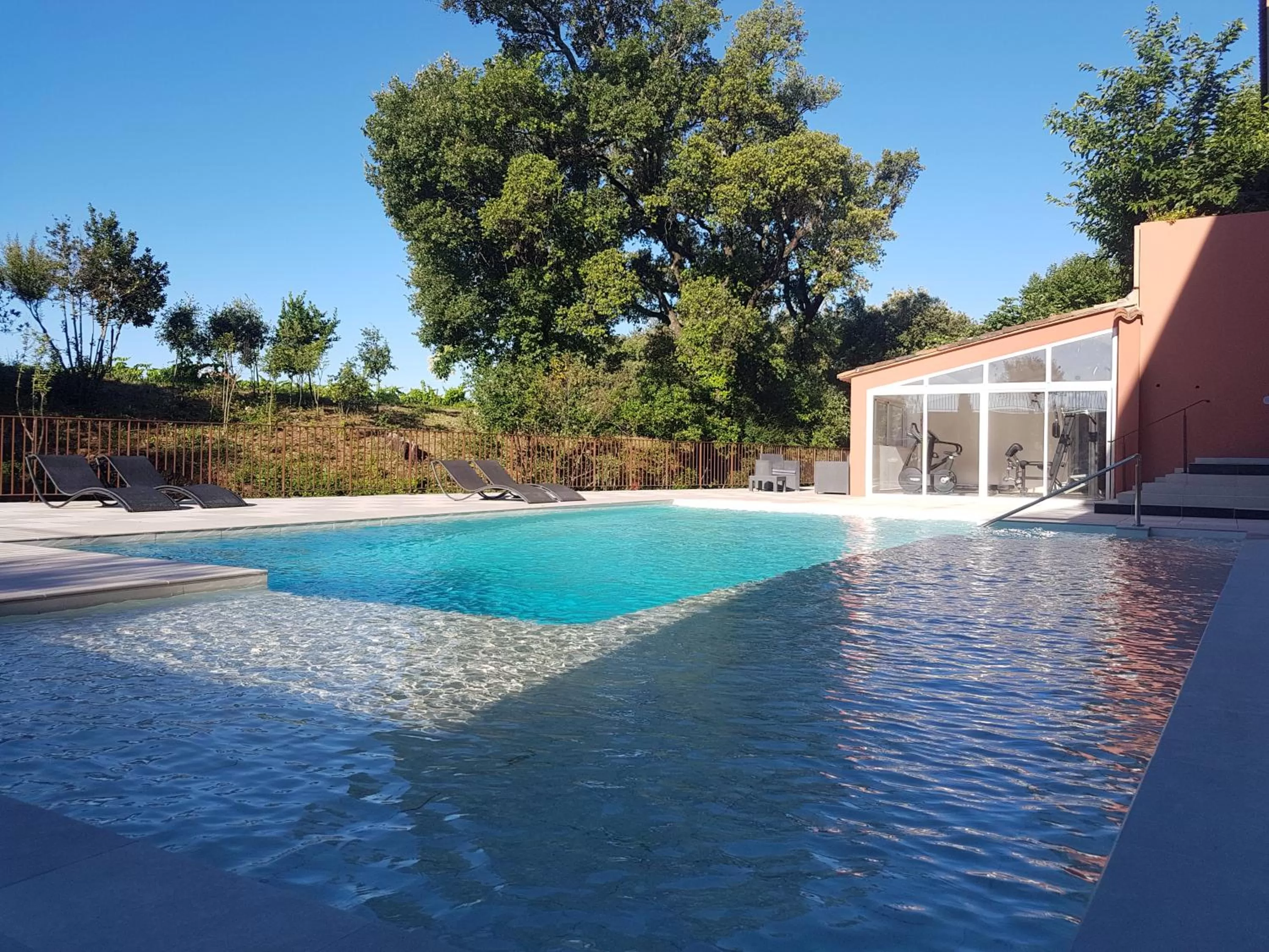 Balcony/Terrace in Le Mas du Lingousto