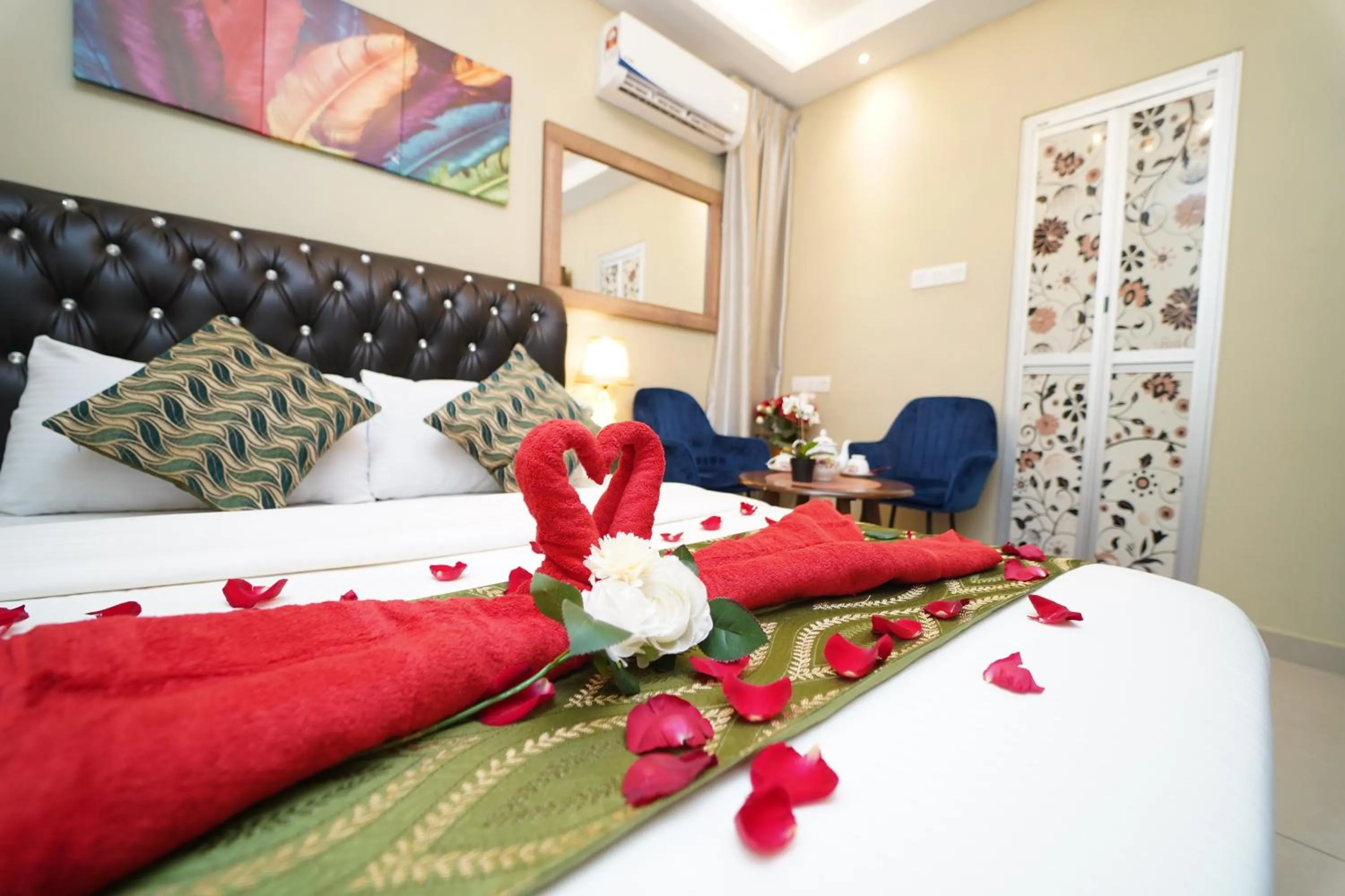 Bed in Ghazrin's Classic Hotel JB