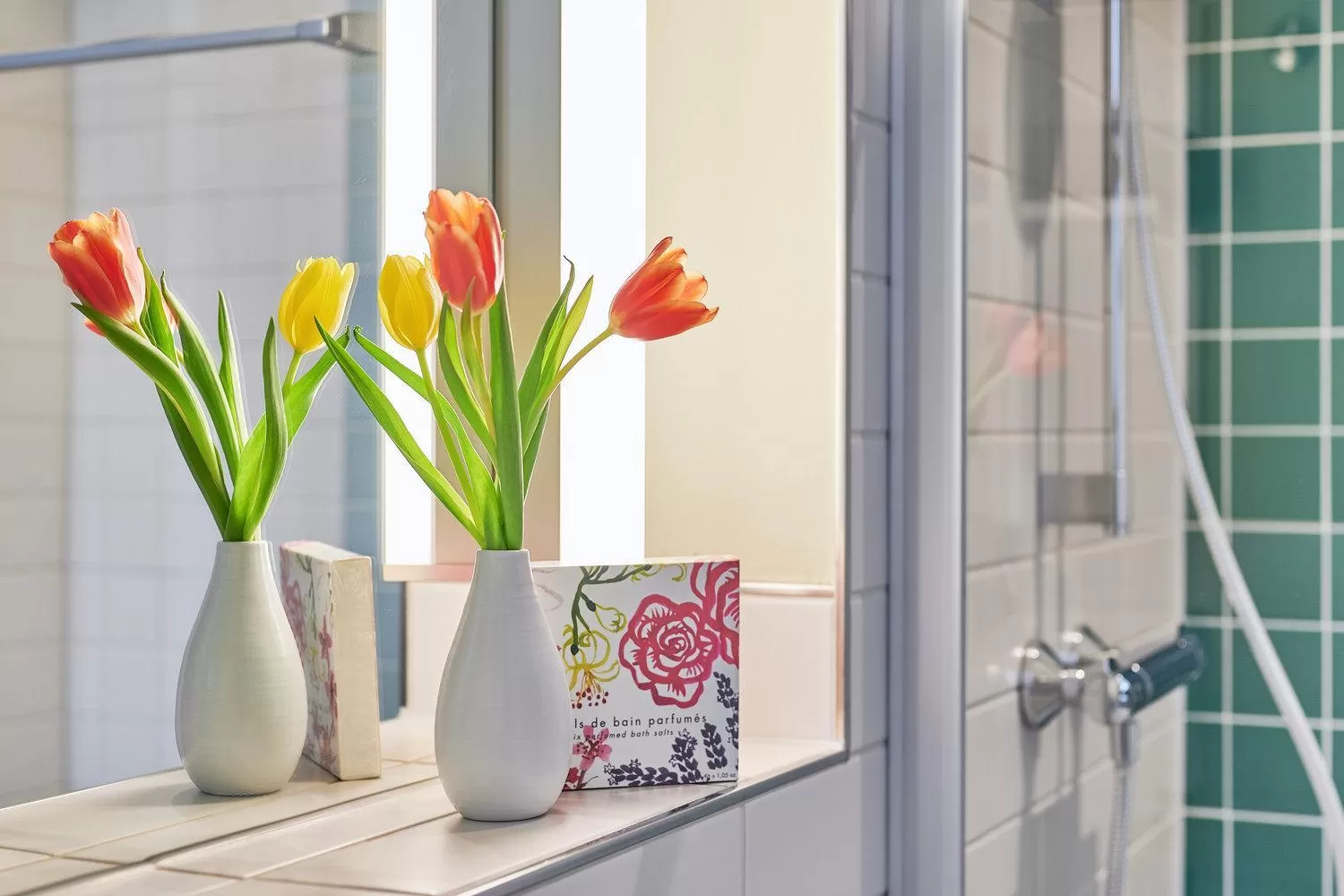 Bathroom in Philippus Inklusionshotel Leipzig