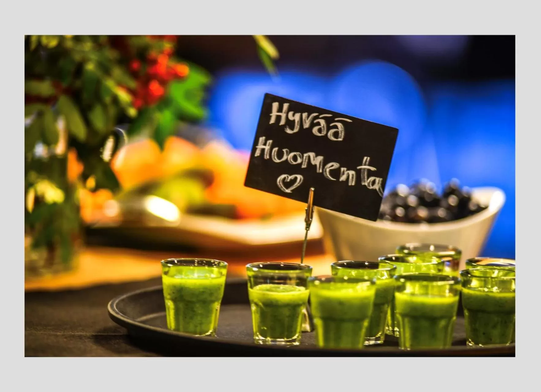 Food close-up in Hotel Aateli Lakeside