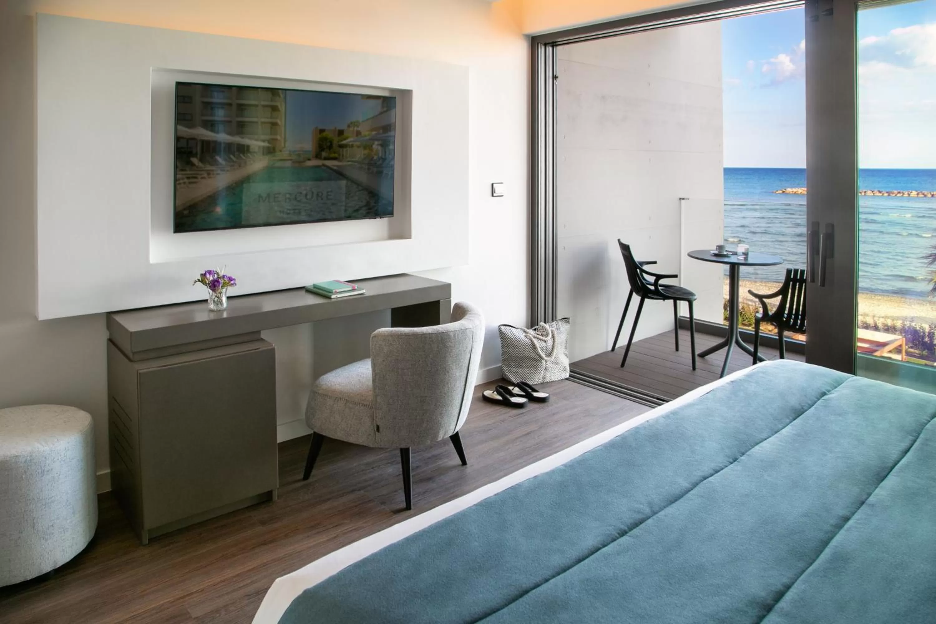 Natural landscape in Mercure Larnaca Beach Resort