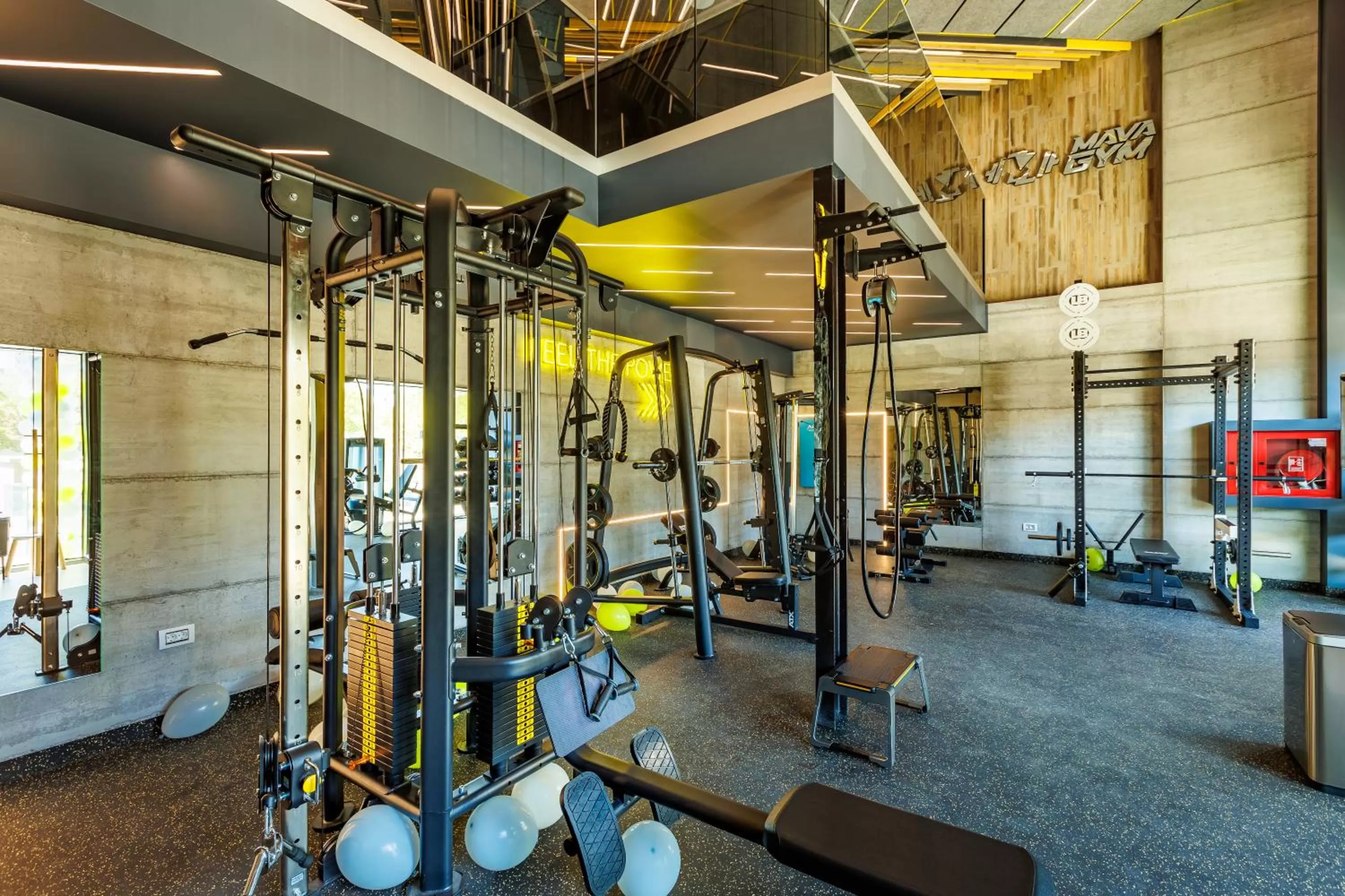 Fitness centre/facilities in Mava Apartamente