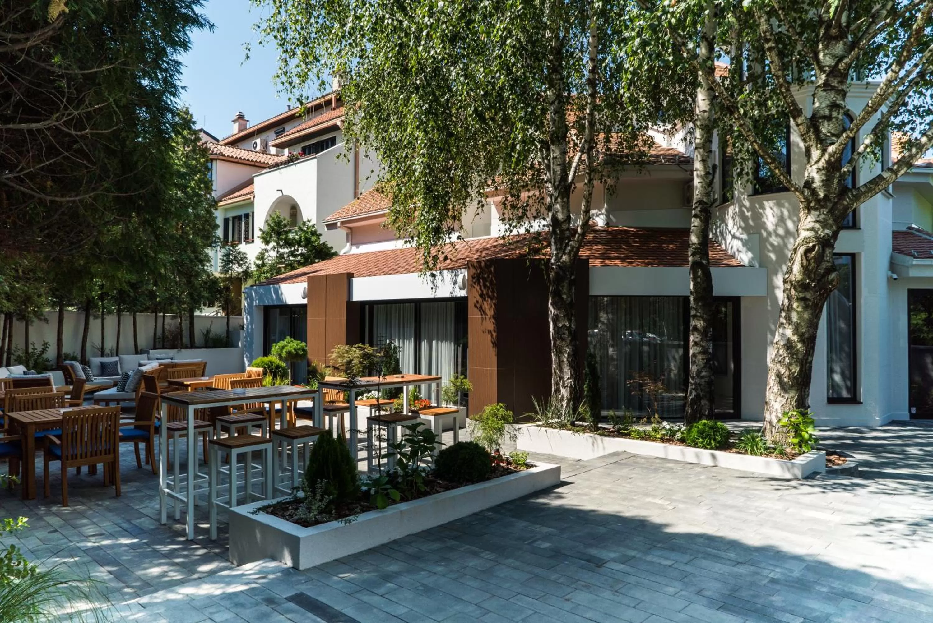 Garden in Best Western Premier Natalija Residence