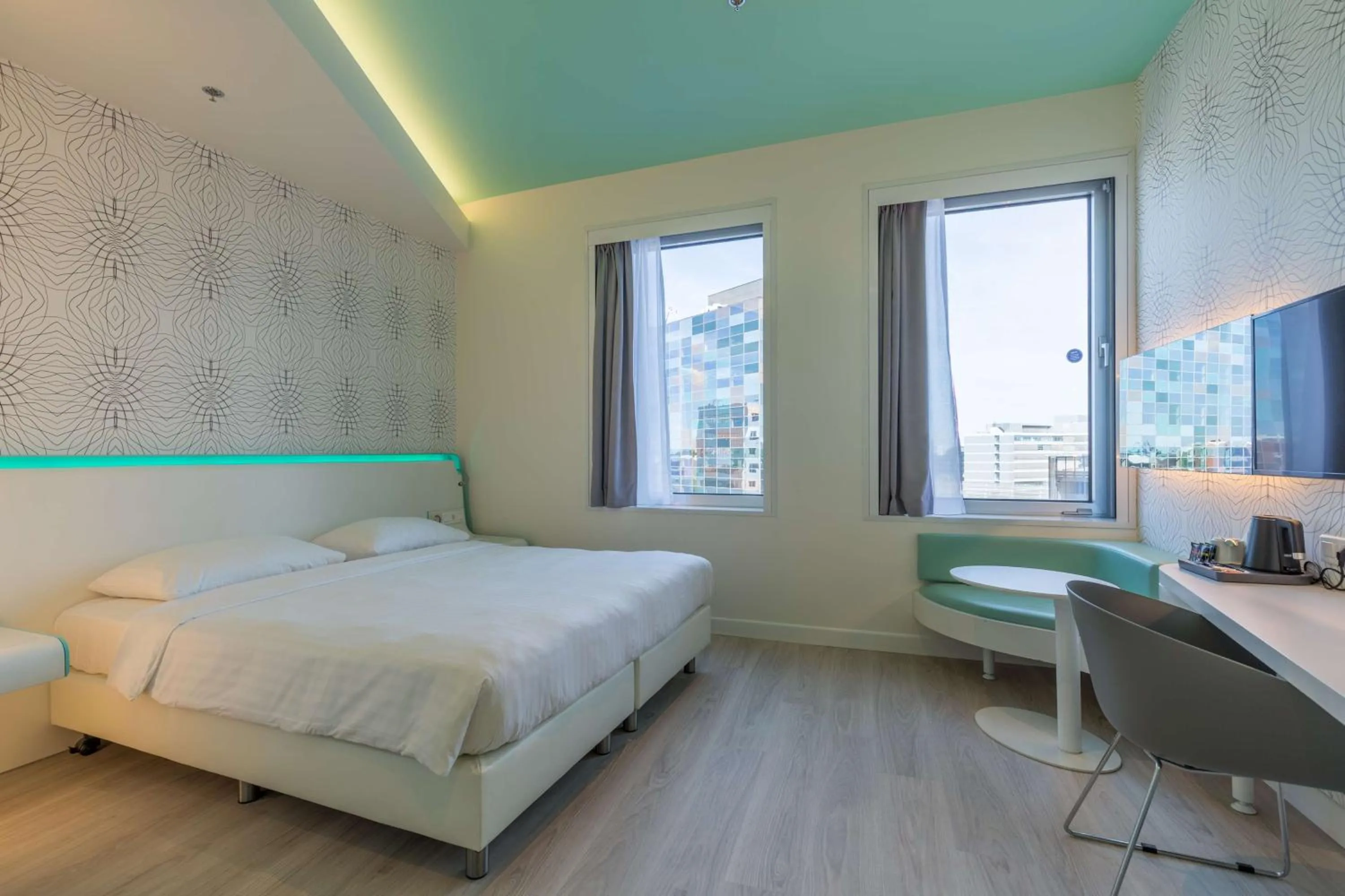 Bedroom, Bed in Park Inn by Radisson Amsterdam City West