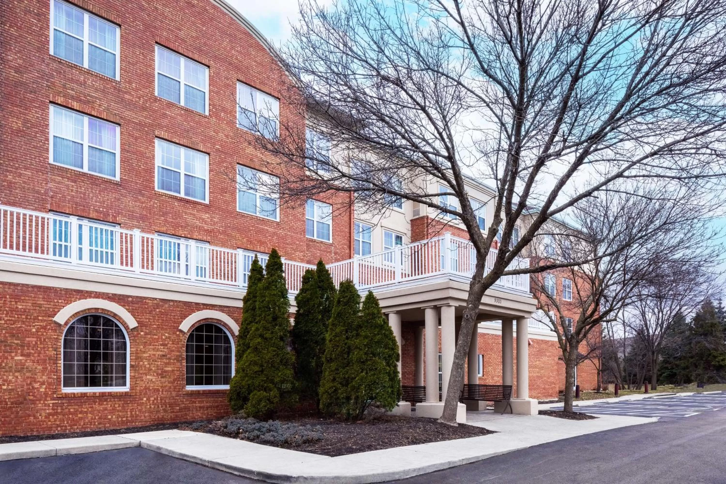 Property building in Homewood Suites by Hilton Columbus-Dublin