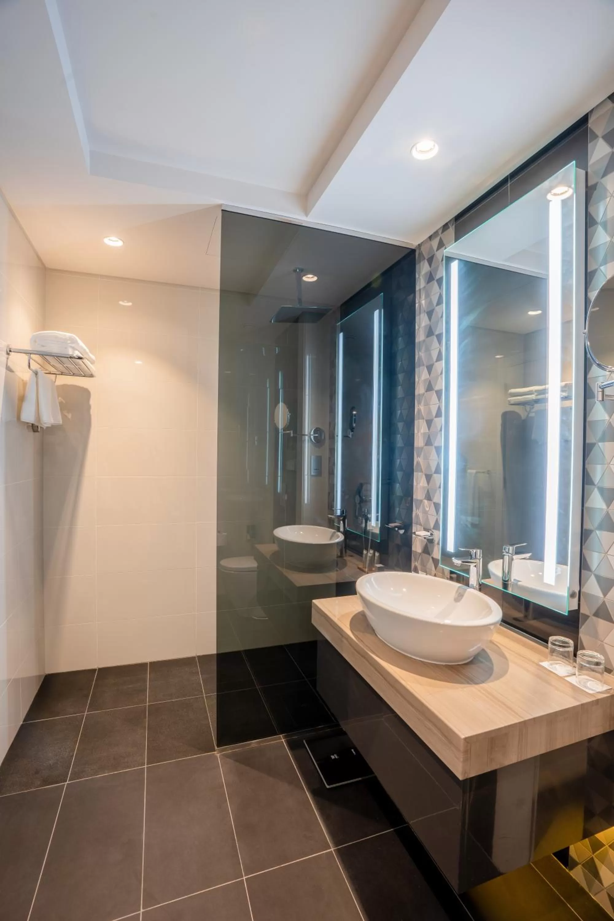 Bathroom in Radisson Dubai Damac Hills