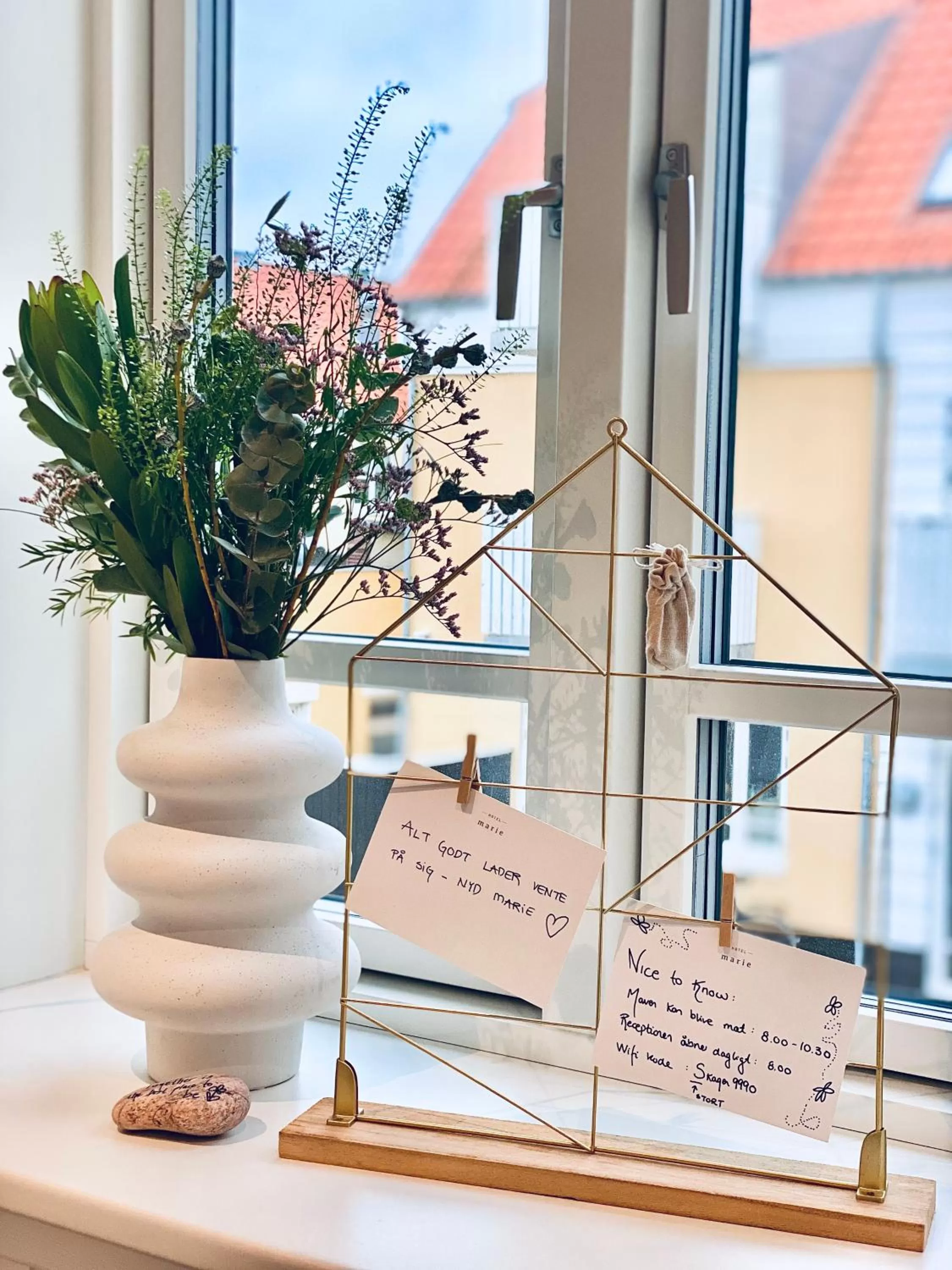 Property building in Hotel Marie