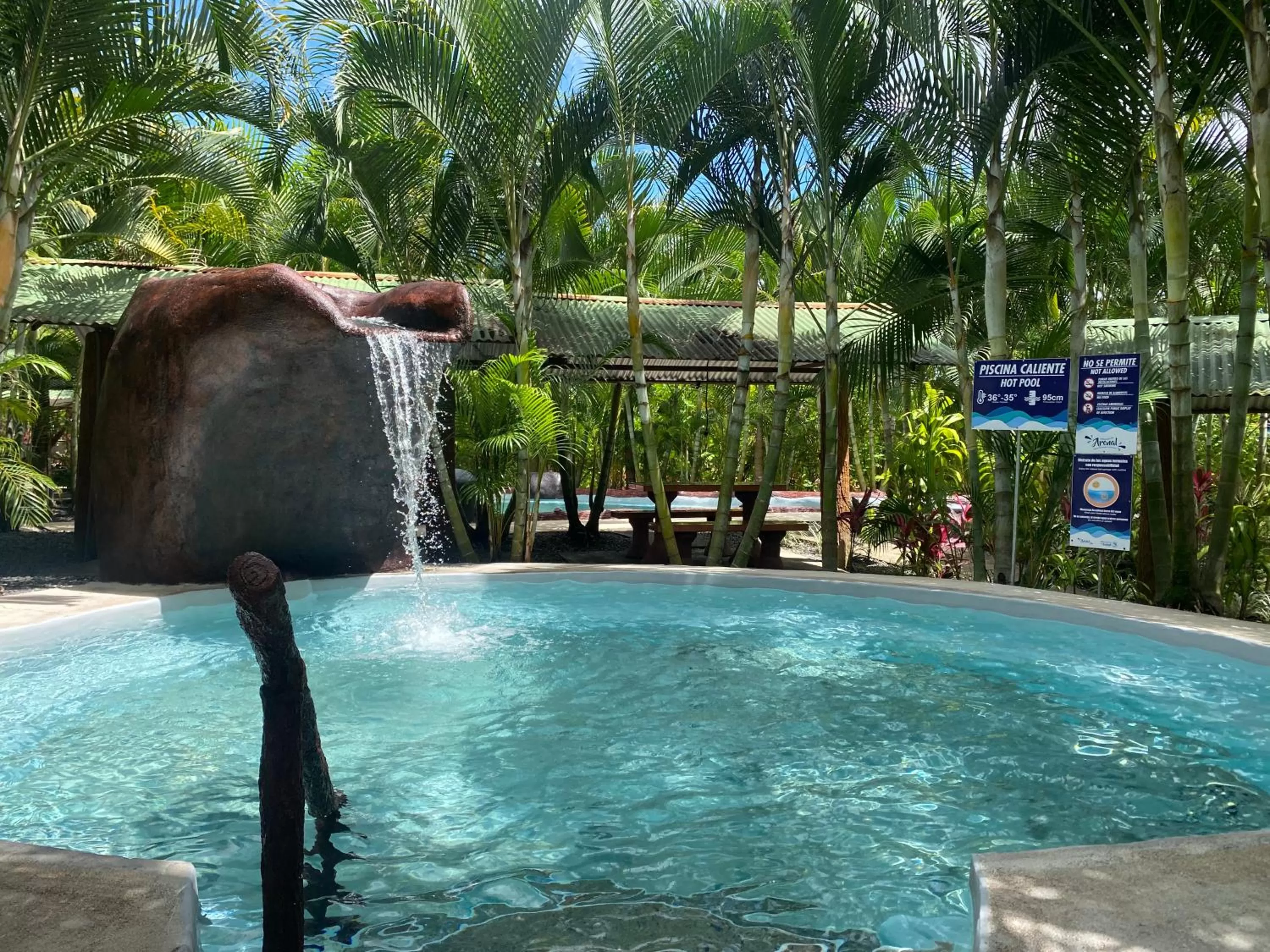 Natural landscape, Swimming Pool in Termales del Arenal