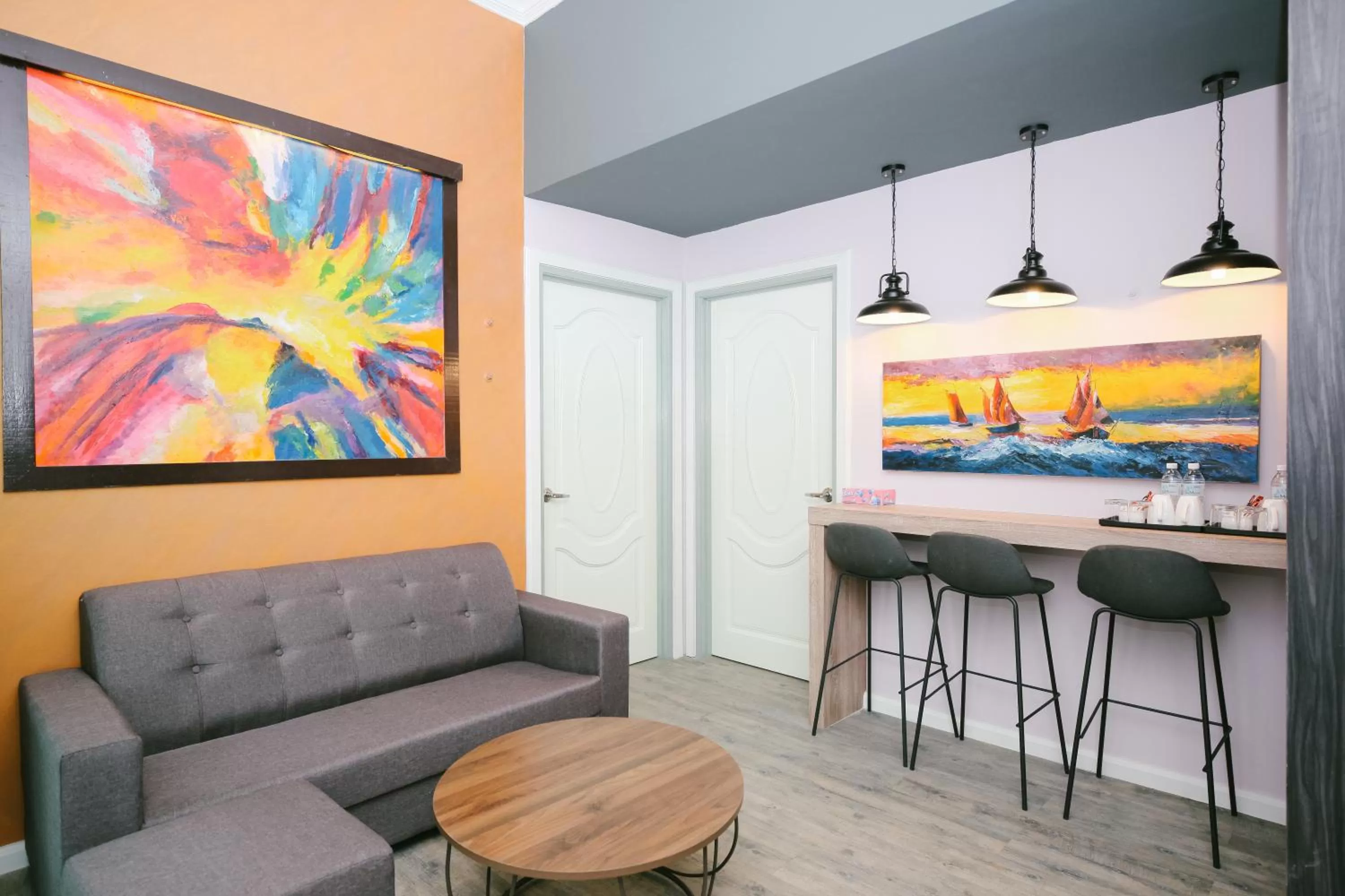 Living room in Royale Chenang Resort