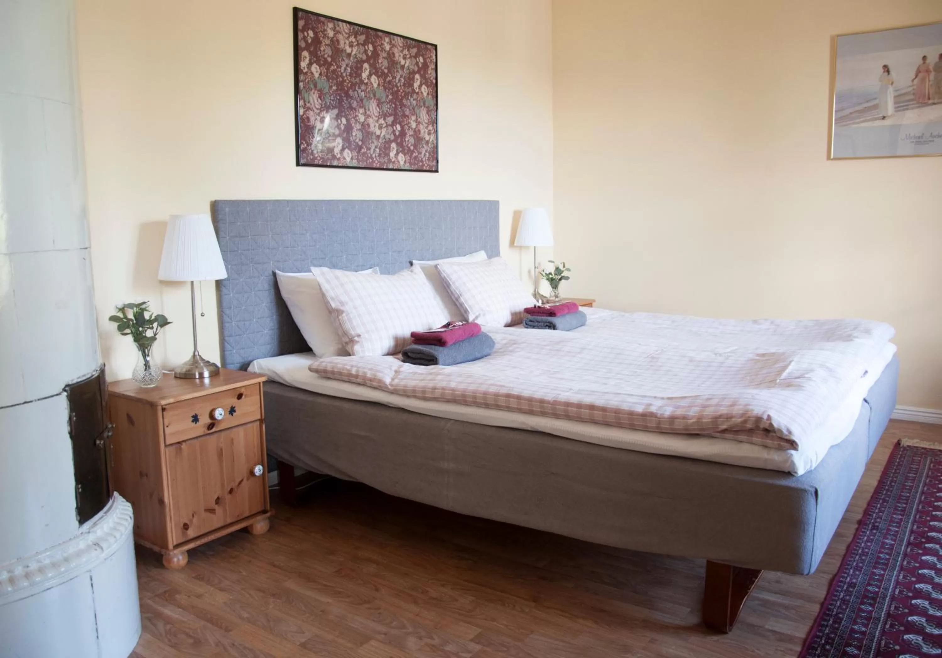 Bedroom, Bed in Sköna Rum Fryksta