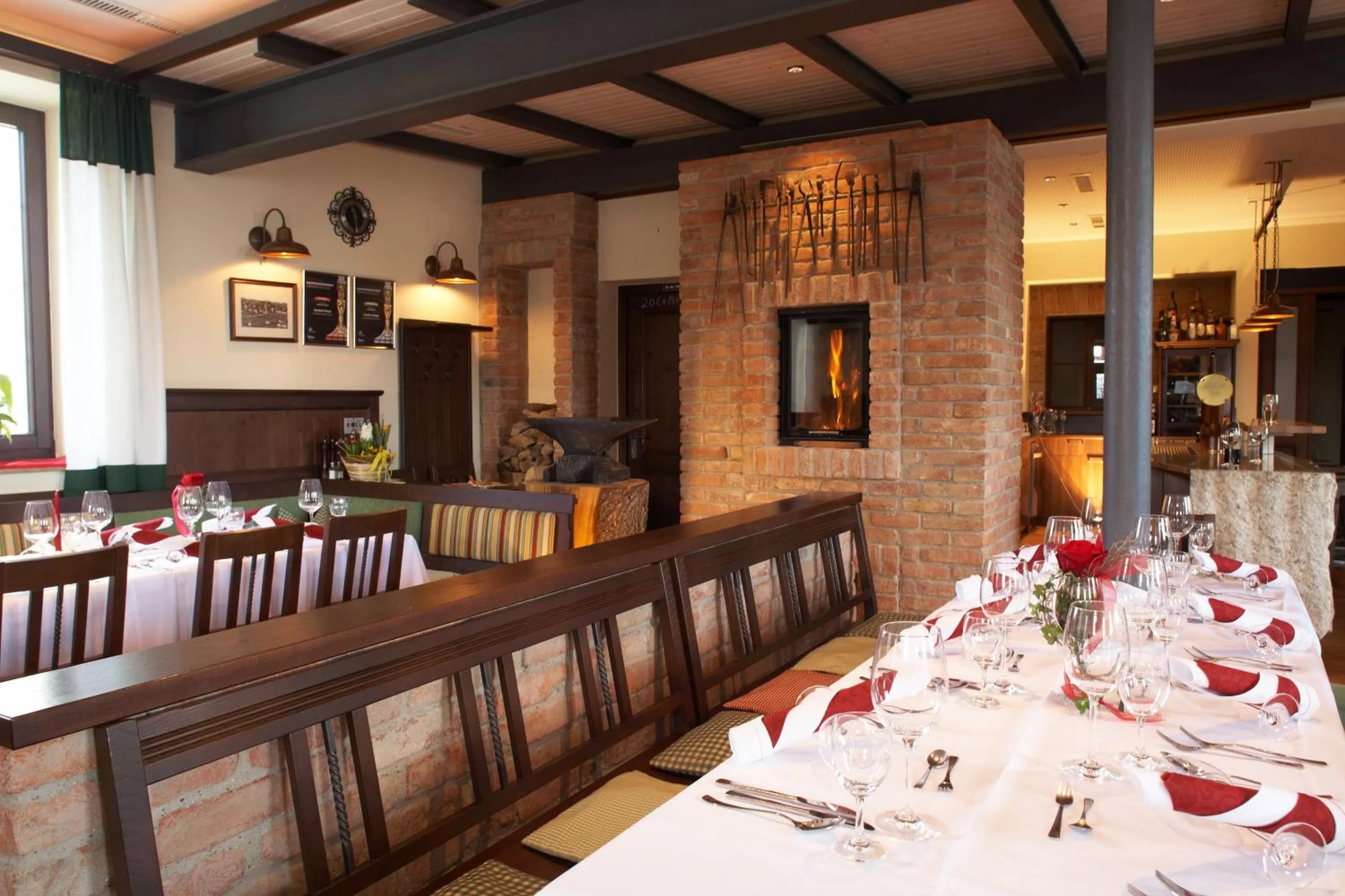 Restaurant/places to eat in Hotel Traumschmiede