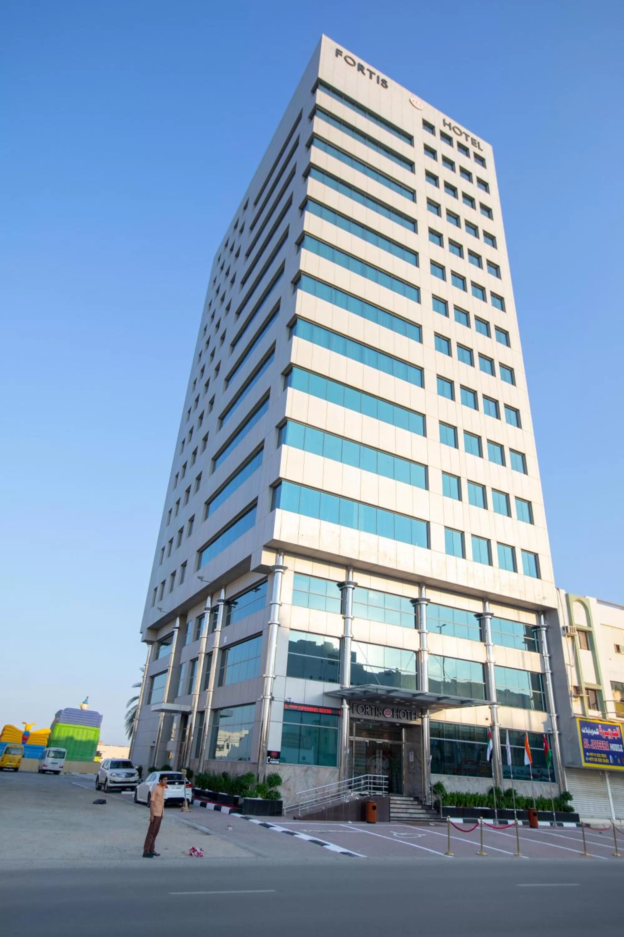 Property building in Fortis Hotel Fujairah