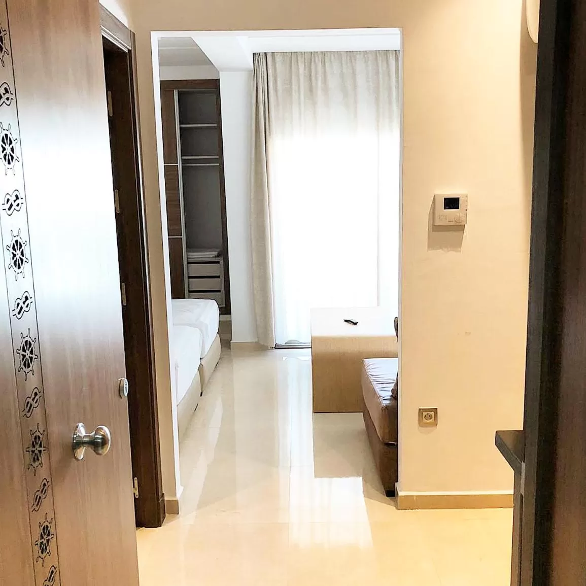 Bed in RESIDENCE PUERTO MARINA Corniche d'Asilah