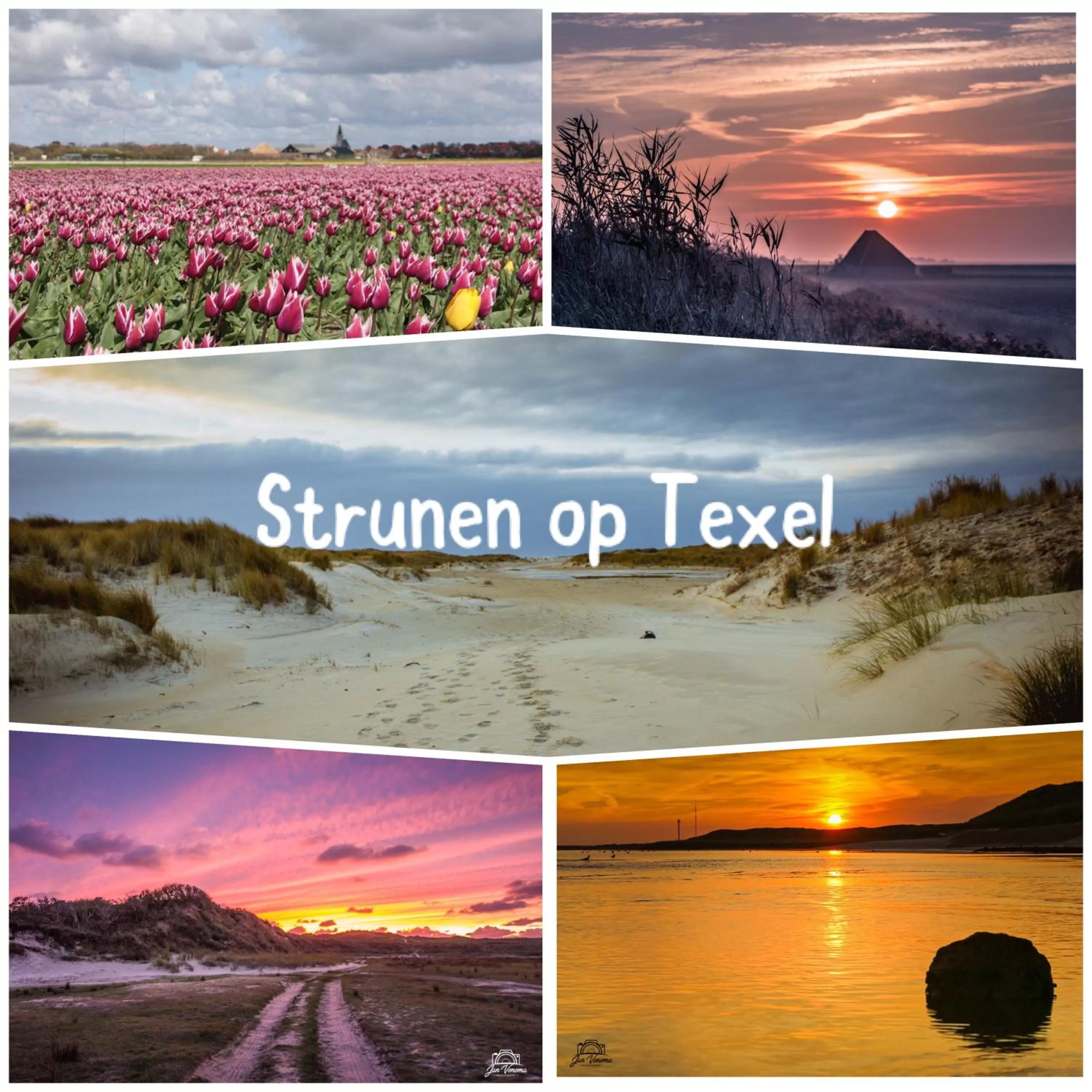 Sunrise in Bed en Bike Strûnen op Texel