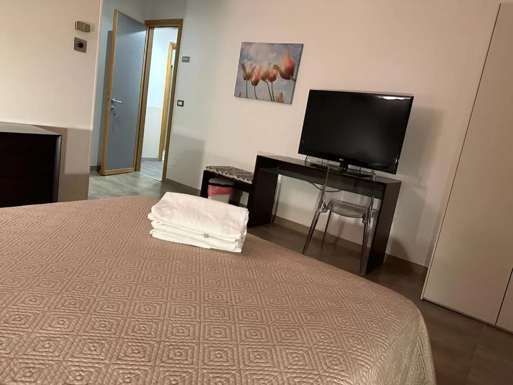 Bed in Hotel Le Calandre