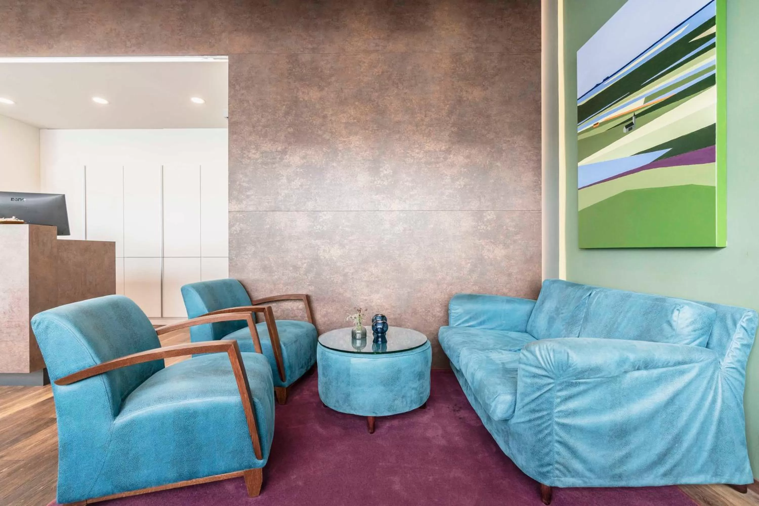 Lobby or reception in Westend Hotel (non-smoking)