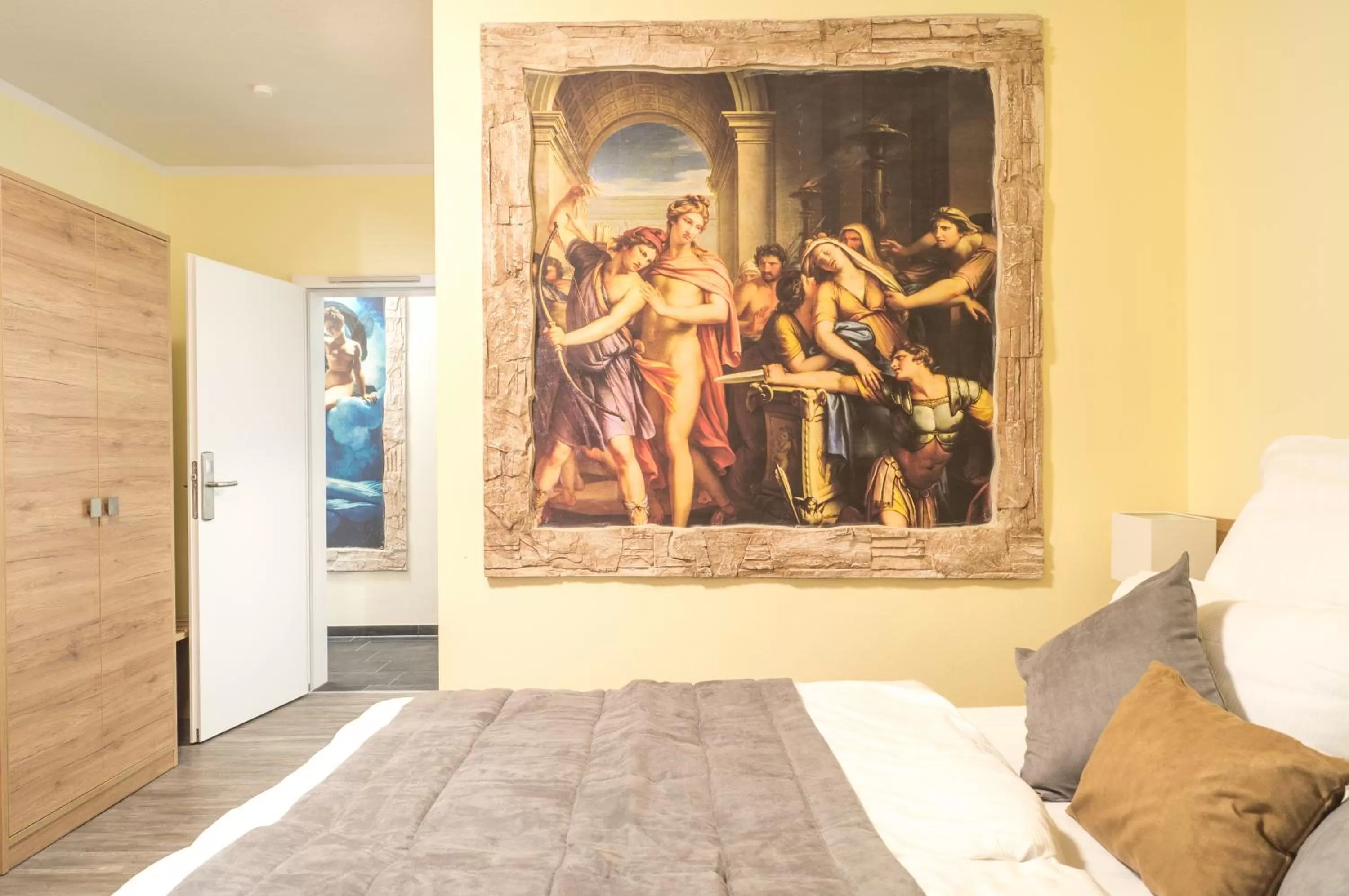 Bed in Hotel & Restaurant Sparta