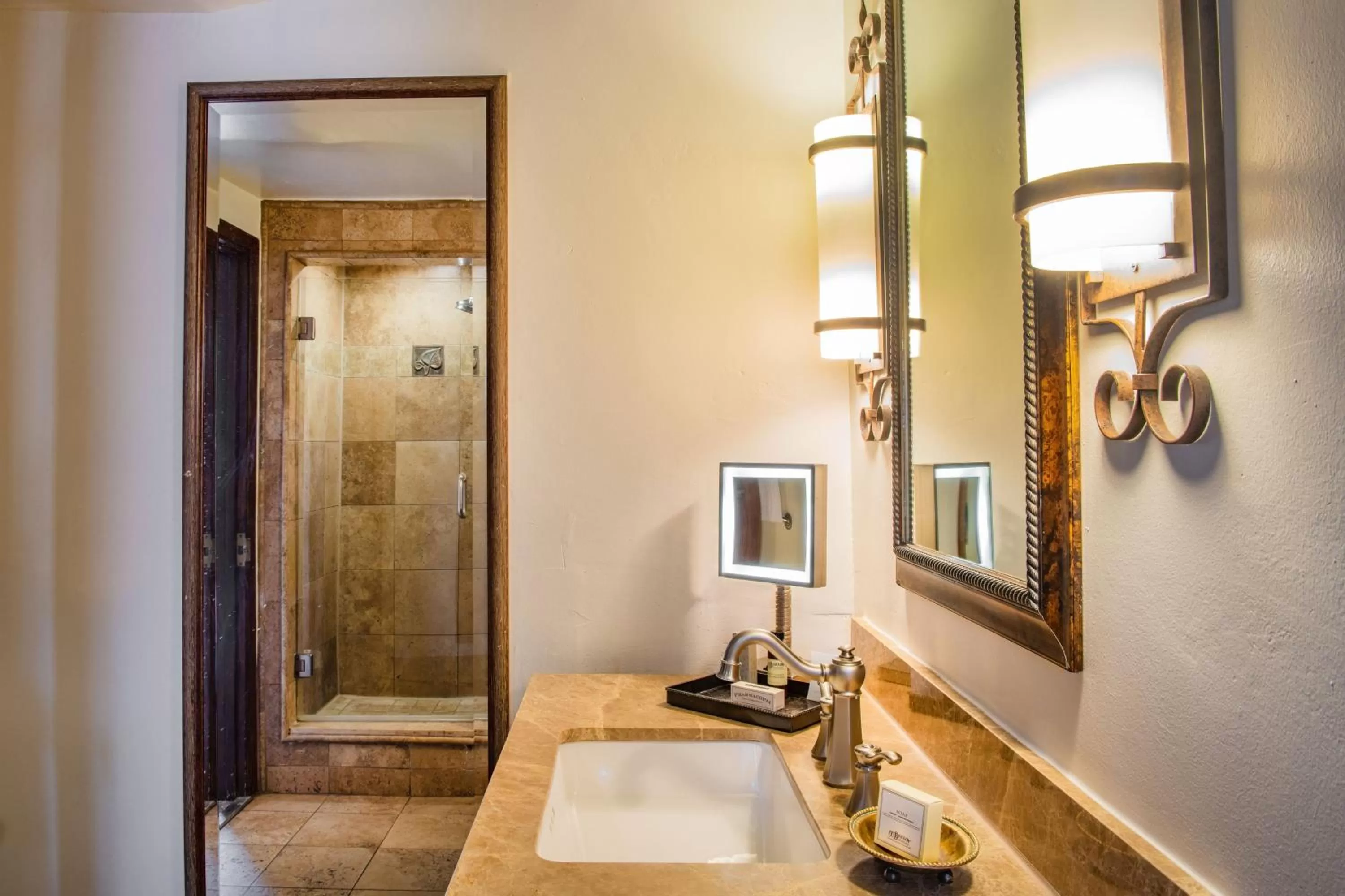 Bathroom in La Posada De Santa Fe, a Tribute Portfolio Resort & Spa