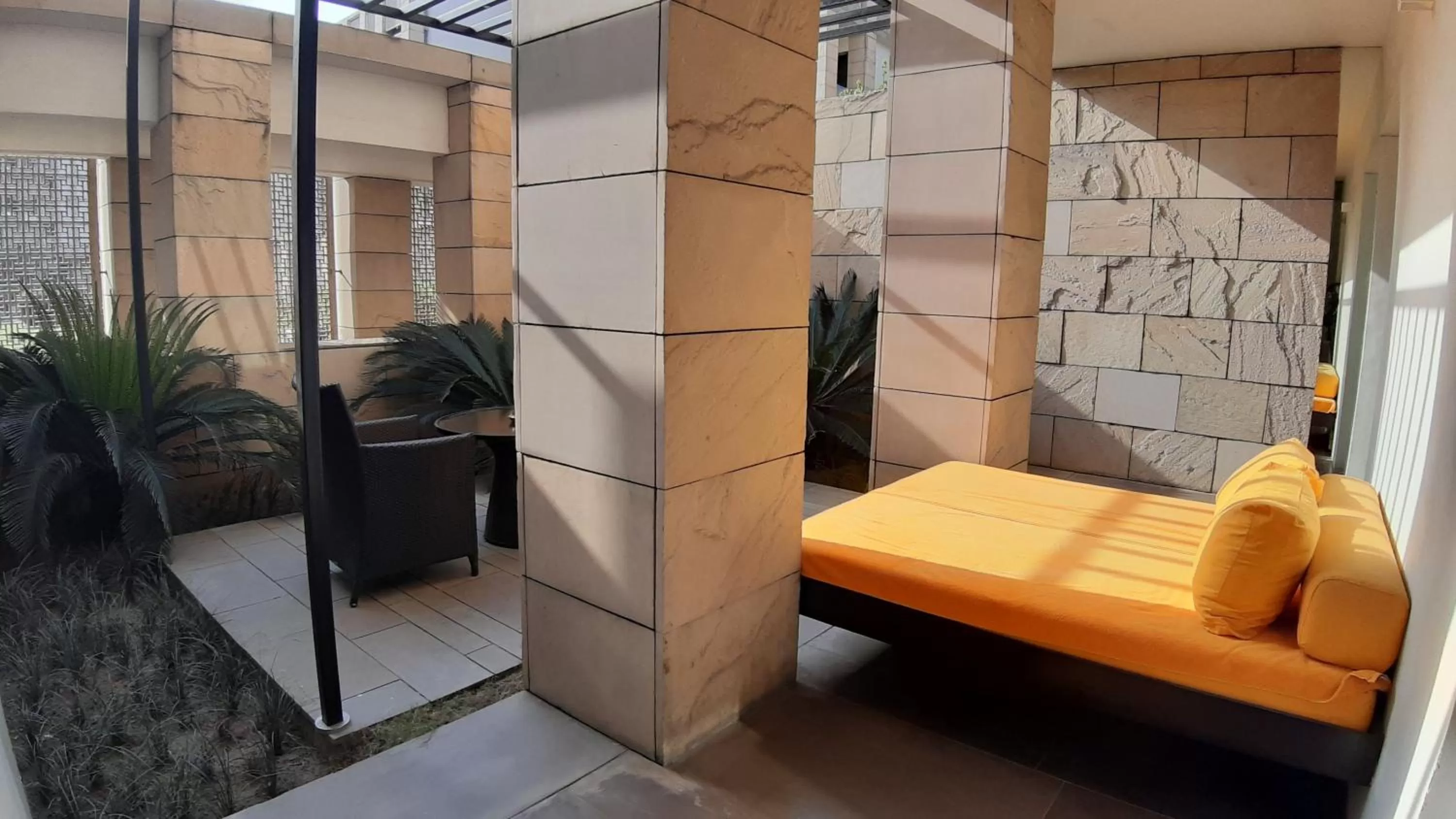 Balcony/Terrace in The Lodhi – A member of The Leading Hotels Of The World