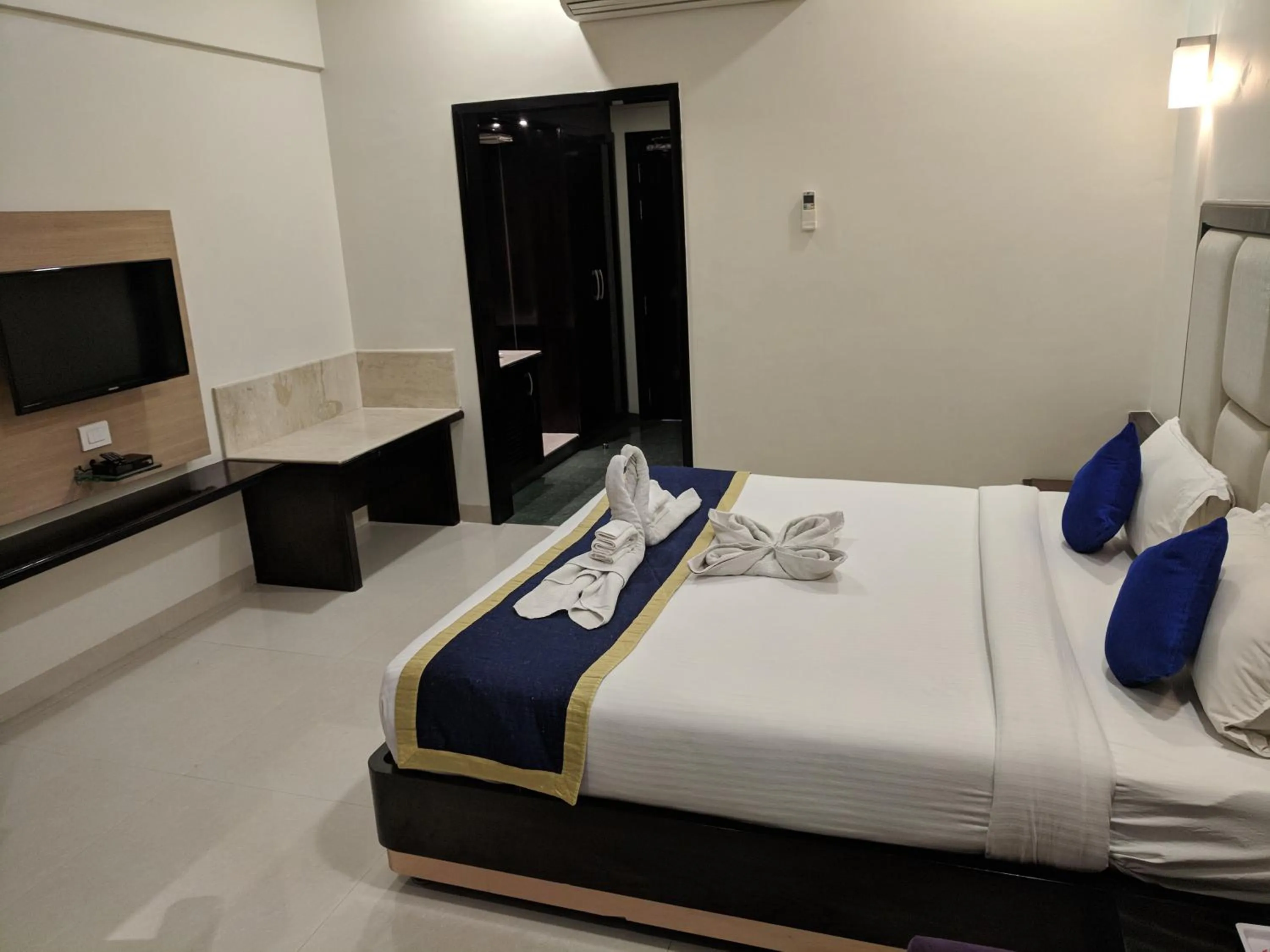 Bedroom, Bed in Chandra Imperial