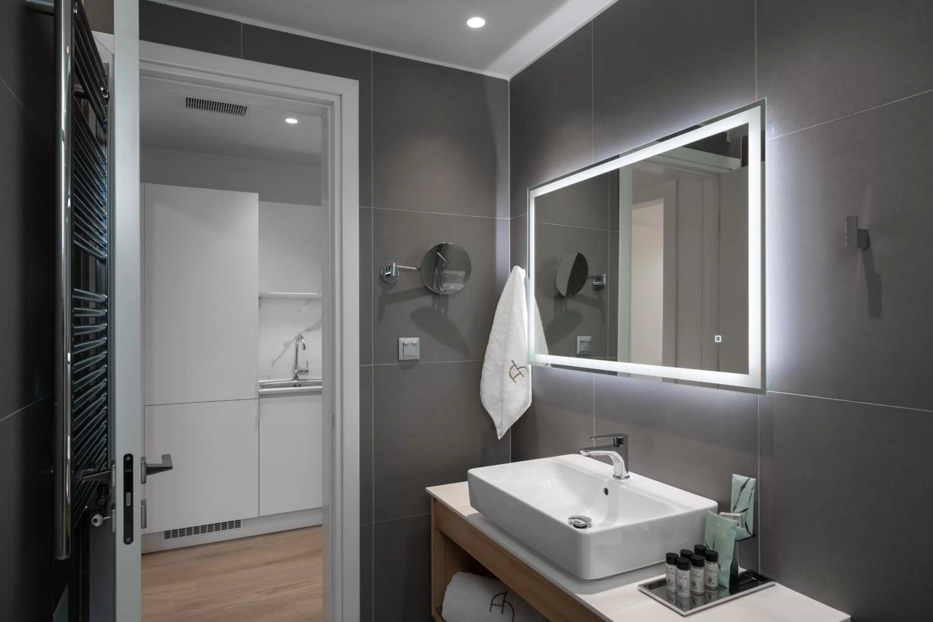 Bathroom in Athens Hill Luxury Apartments