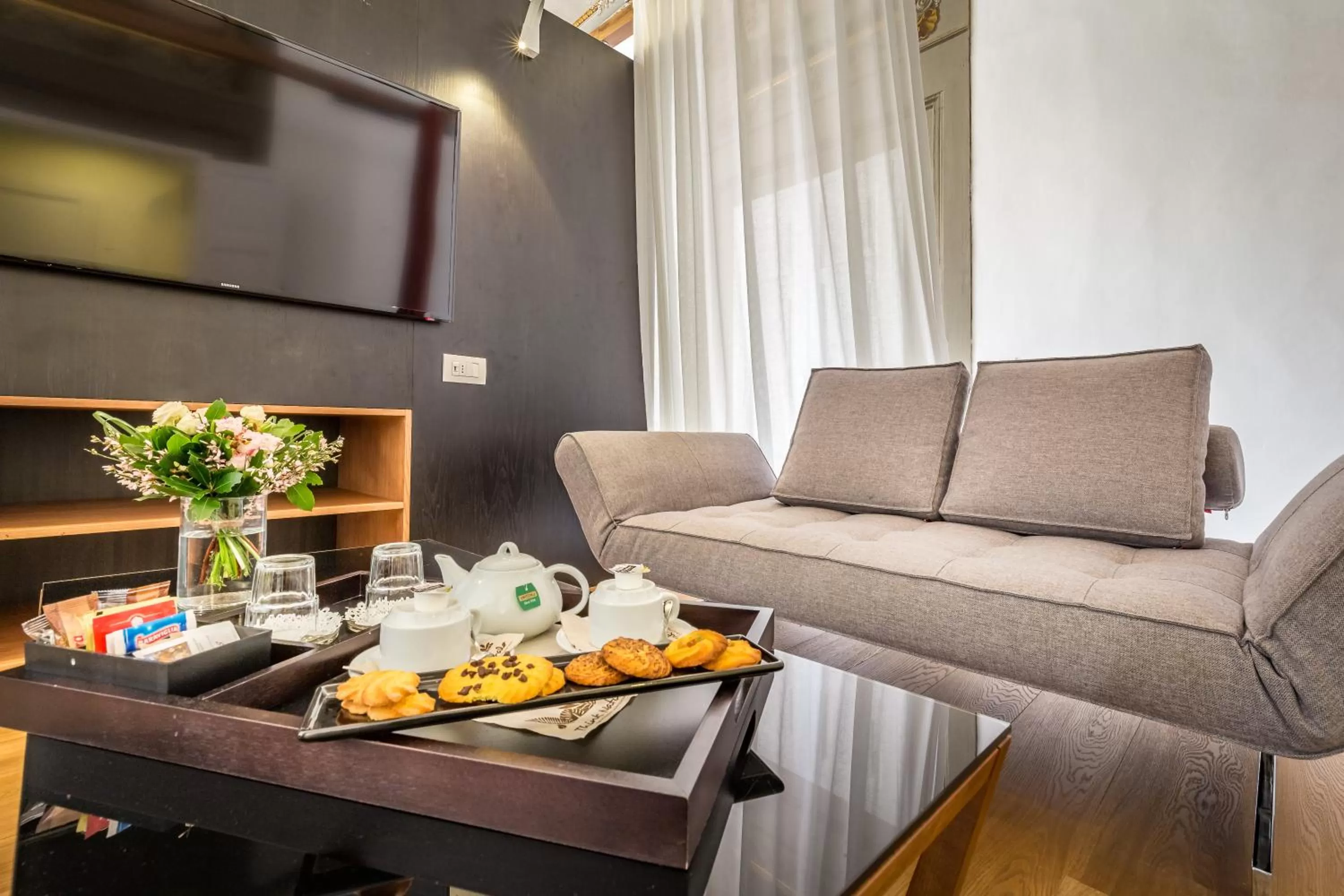 Living room in Hotel La Scaletta al Ponte Vecchio