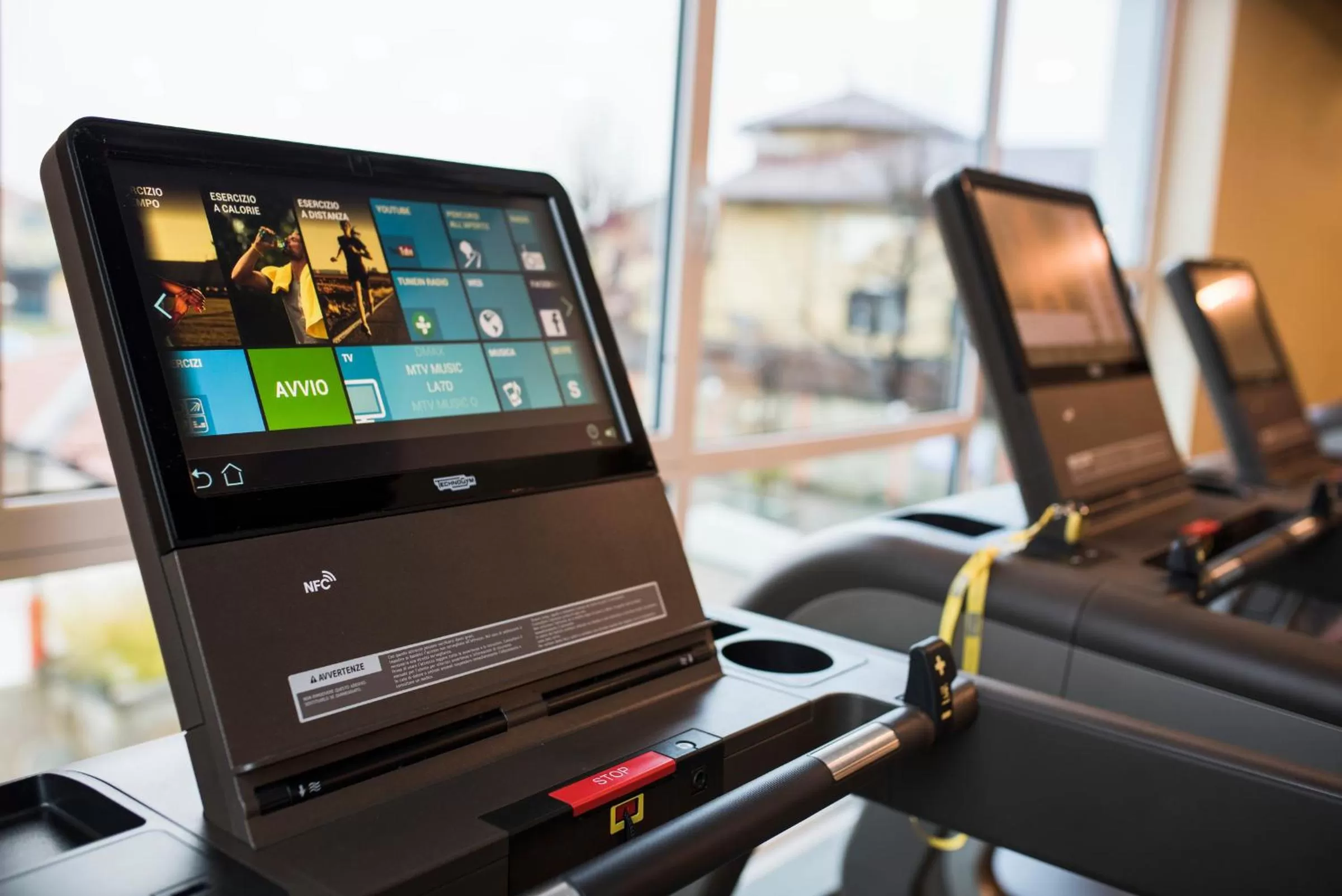 Fitness centre/facilities in Hotel Villa Glicini