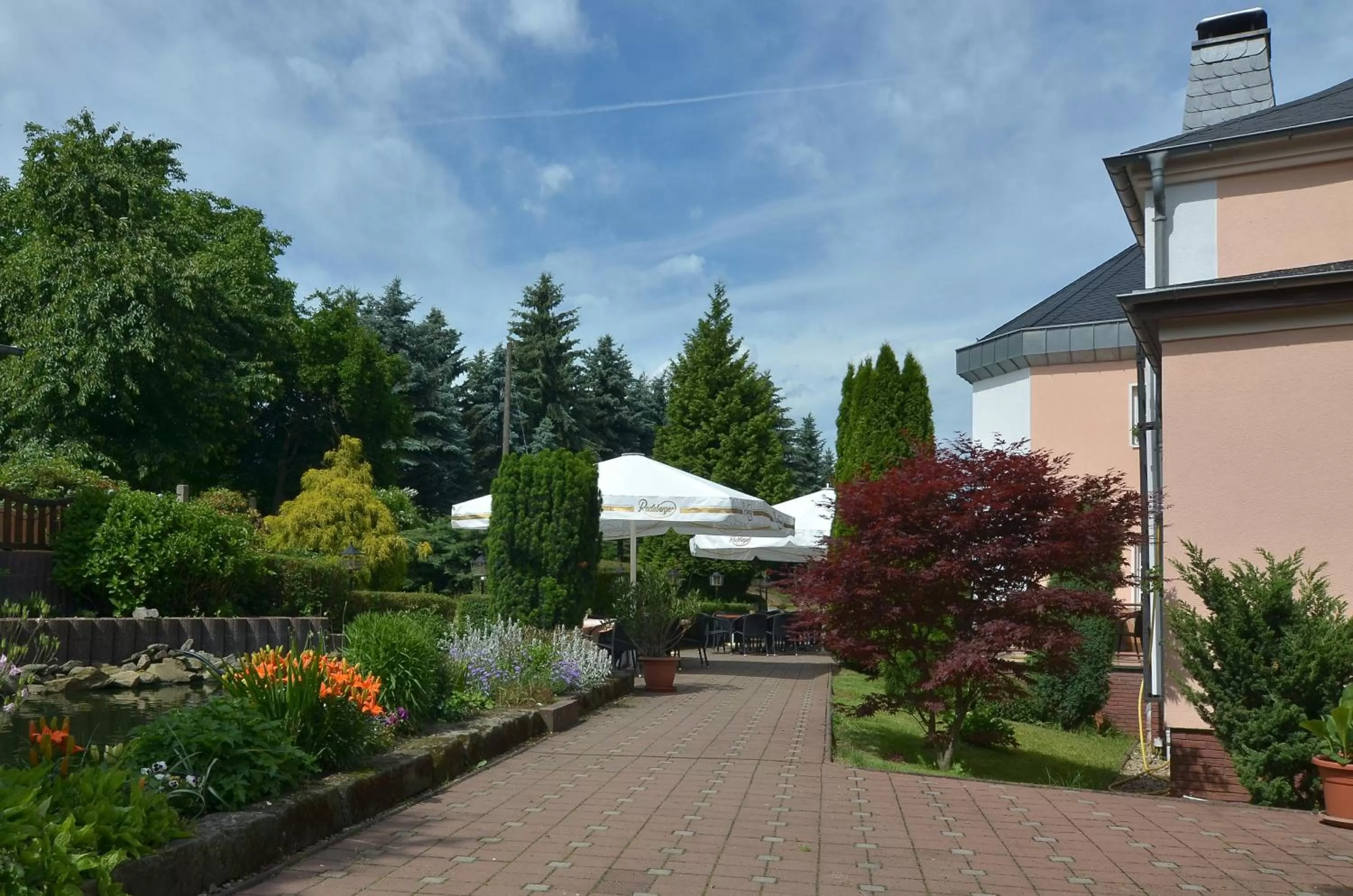 Garden in Hotel Rabennest
