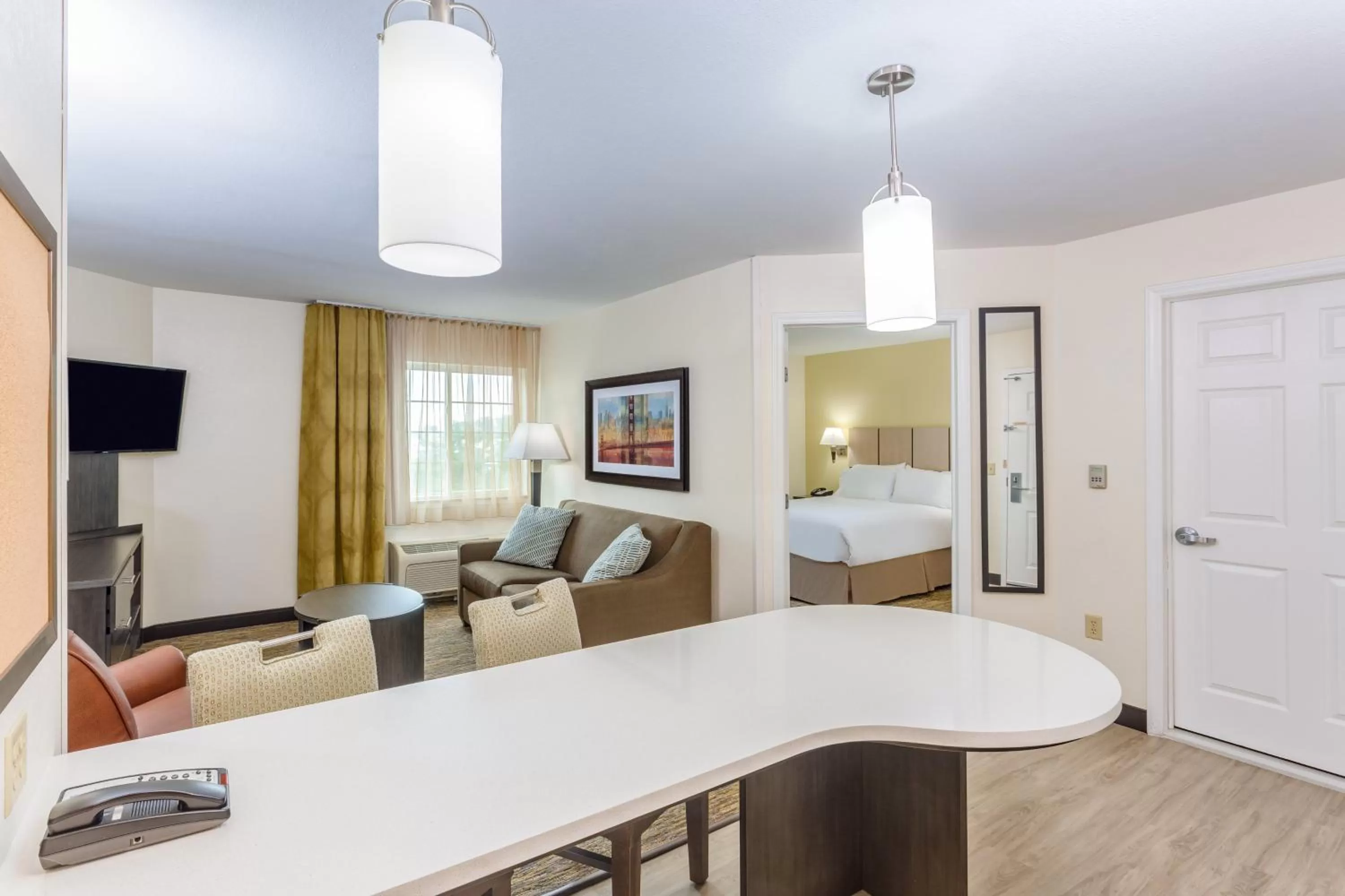 Photo of the whole room, Bed in Candlewood Suites Secaucus by IHG