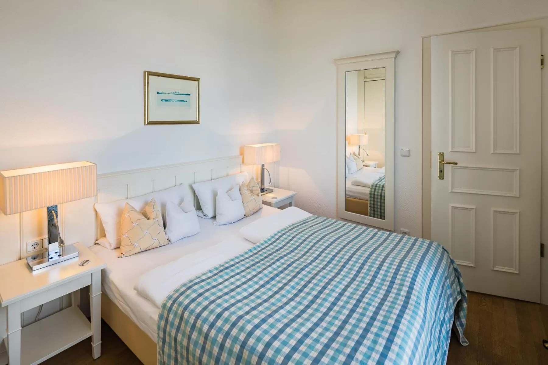 Bed in Strandhotel Kurhaus Juist