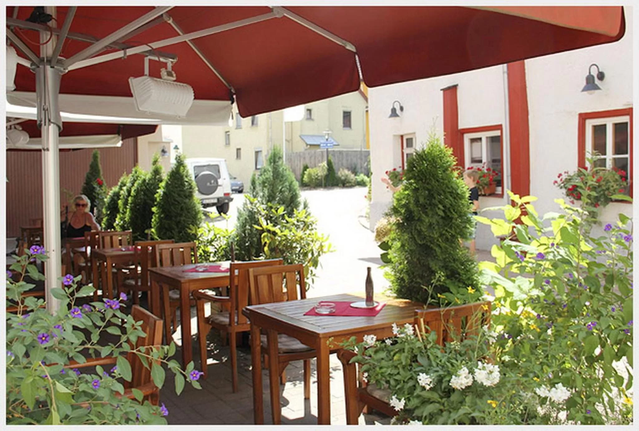 Balcony/Terrace in Hotel-Restaurant Ochsen
