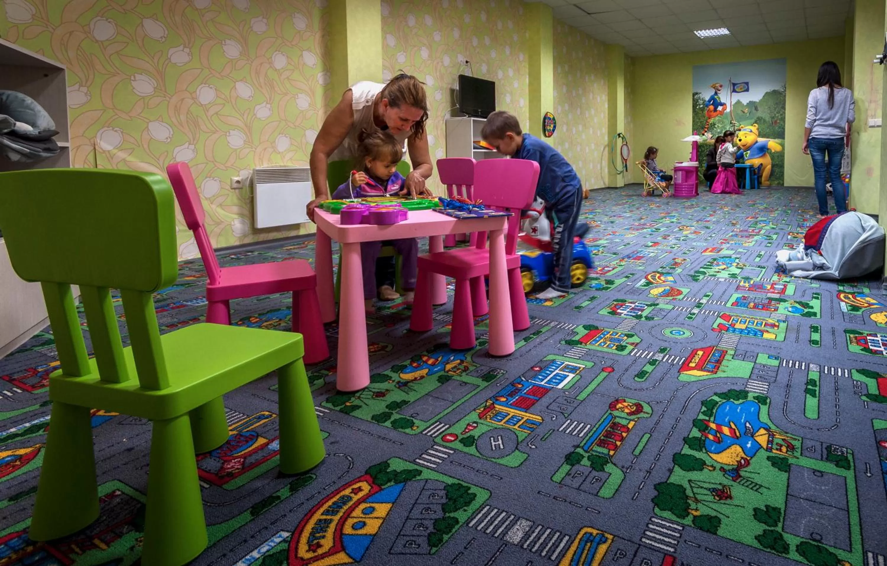 Kids's club in Grand Royale Apartment Complex & Spa