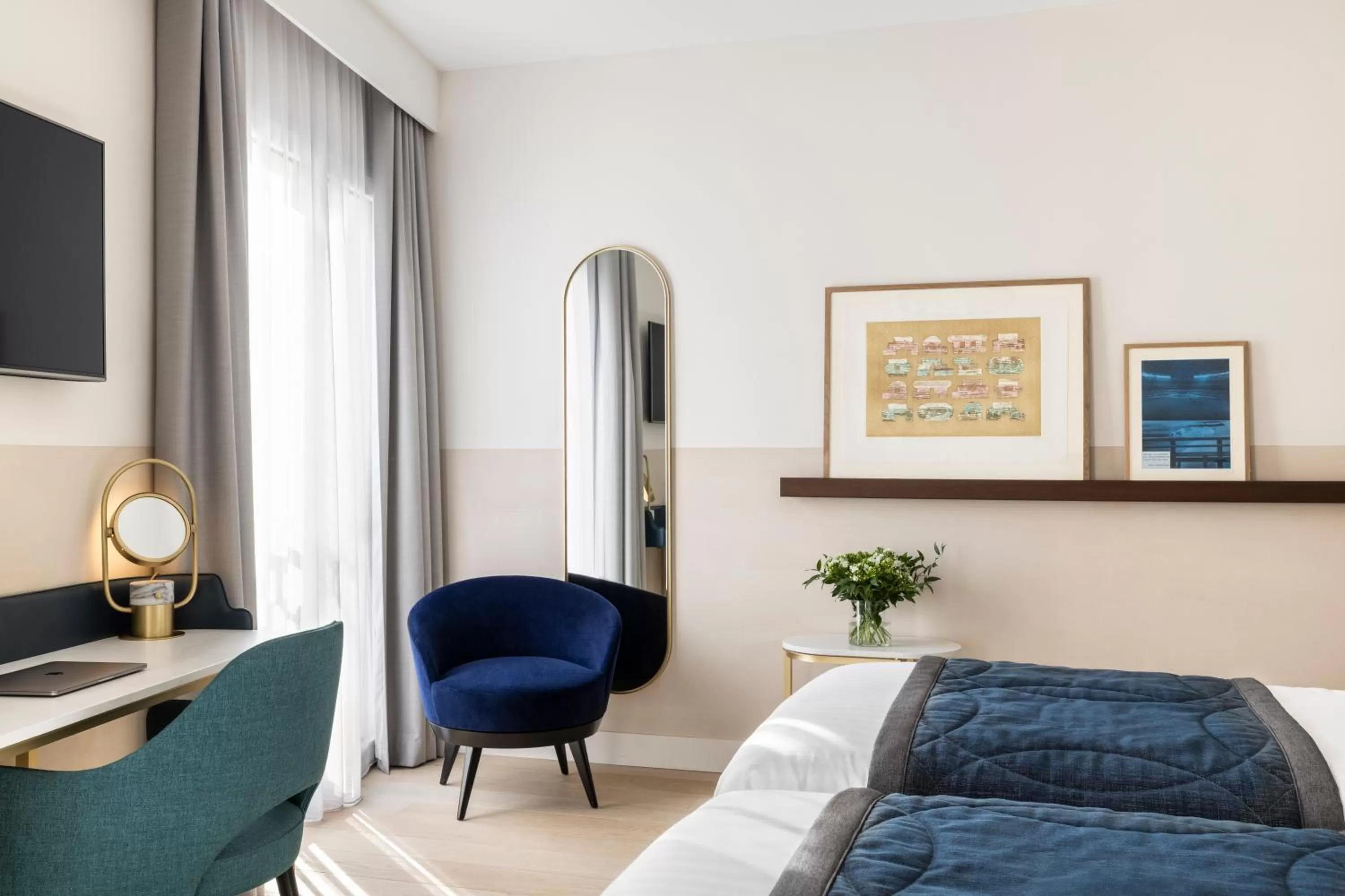 Bed in Maison Albar Hotels L’Imperator