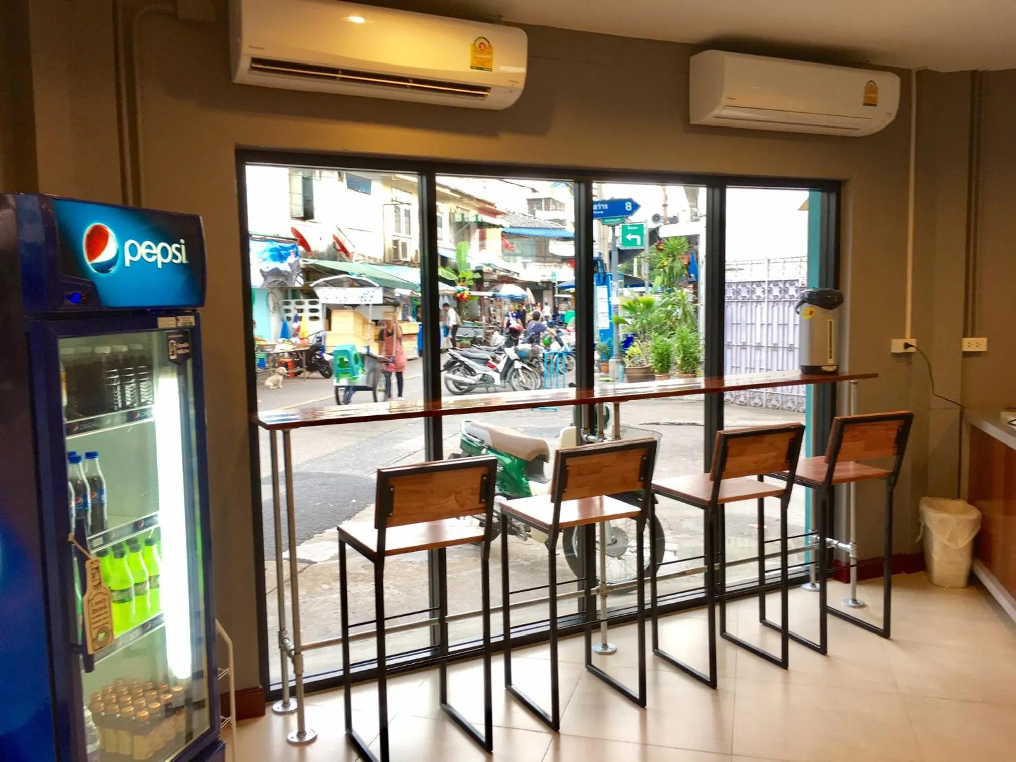 Lobby or reception in Urban Hostel Bangkok