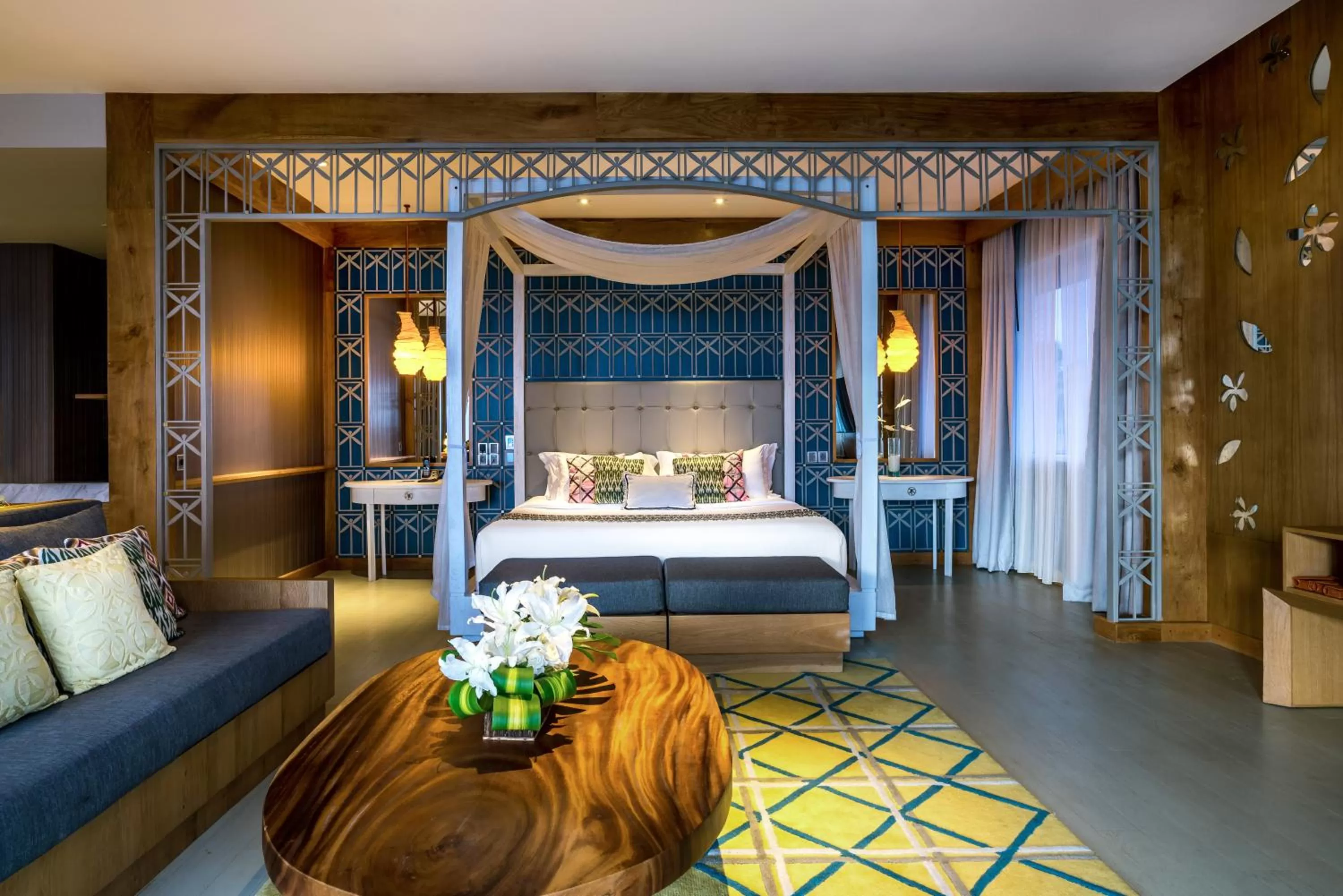 Bedroom, Bed in Hotel Nikko Bali Benoa Beach