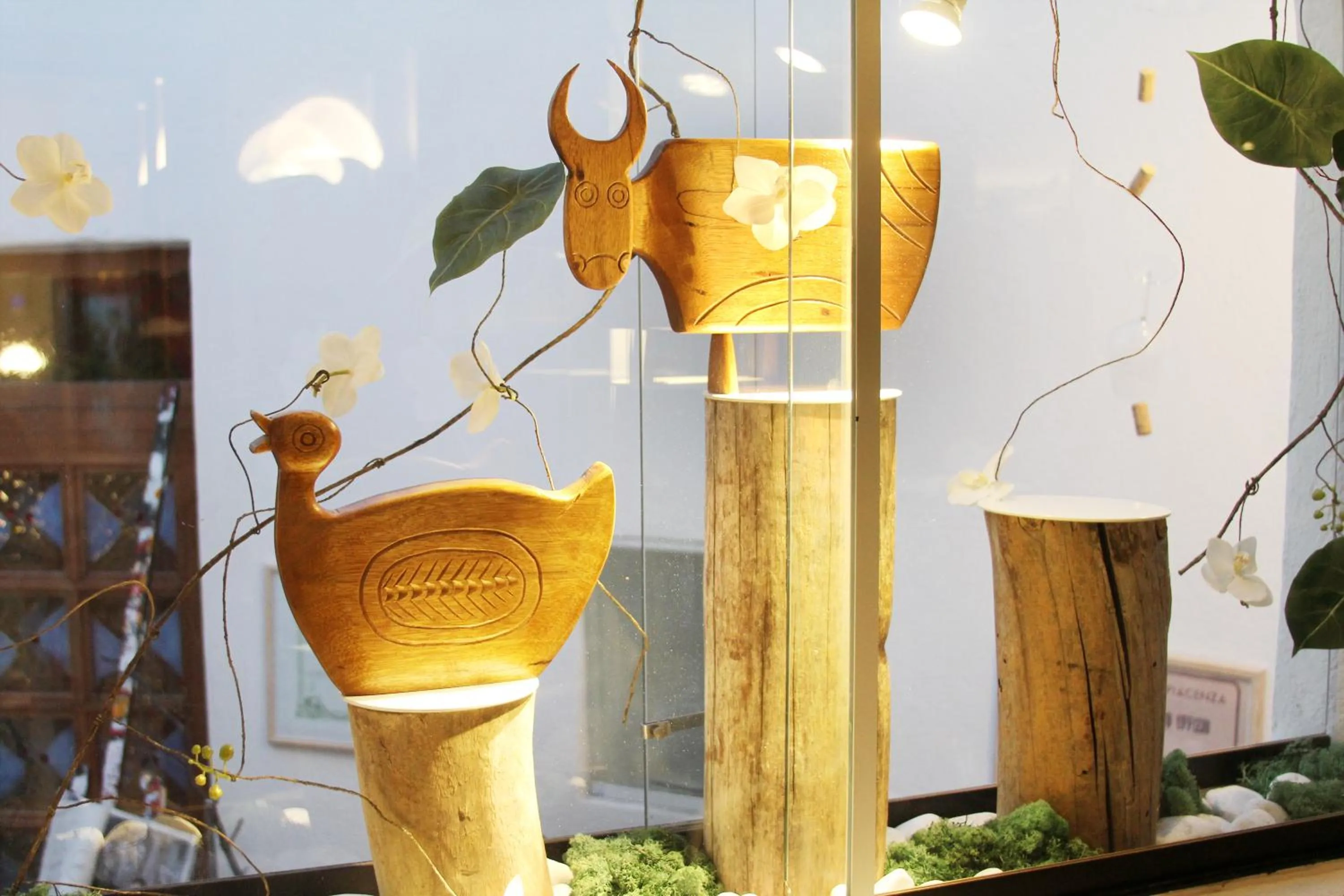 Decorative detail in Hotel Luci di la Muntagna