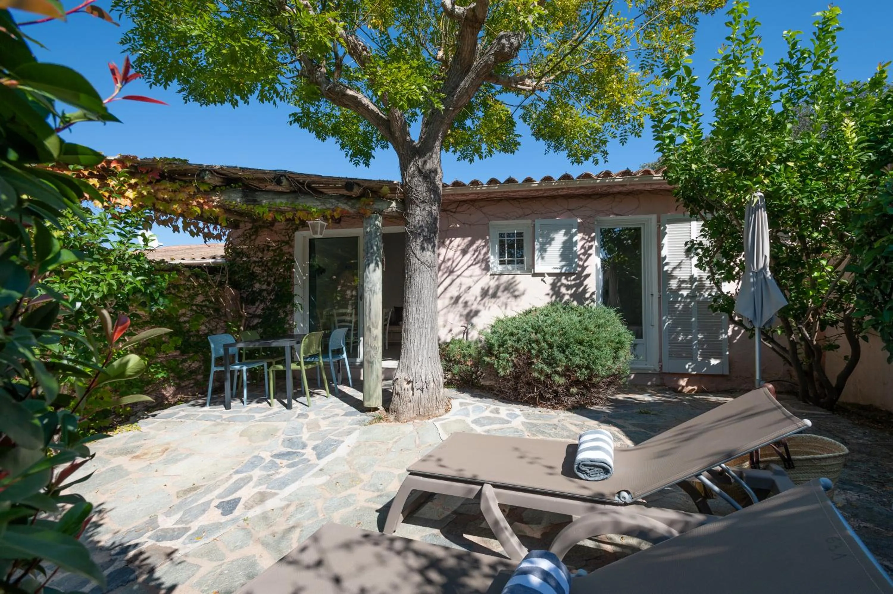 Patio in Résidence Marina Di Santa Giulia