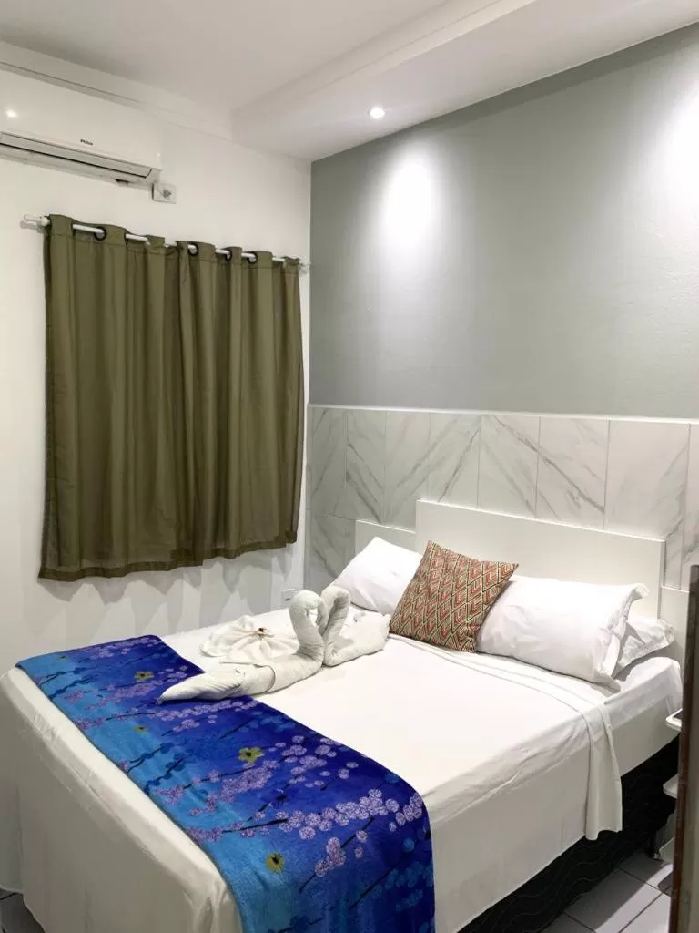 Bed in Pousada Verdes Mares