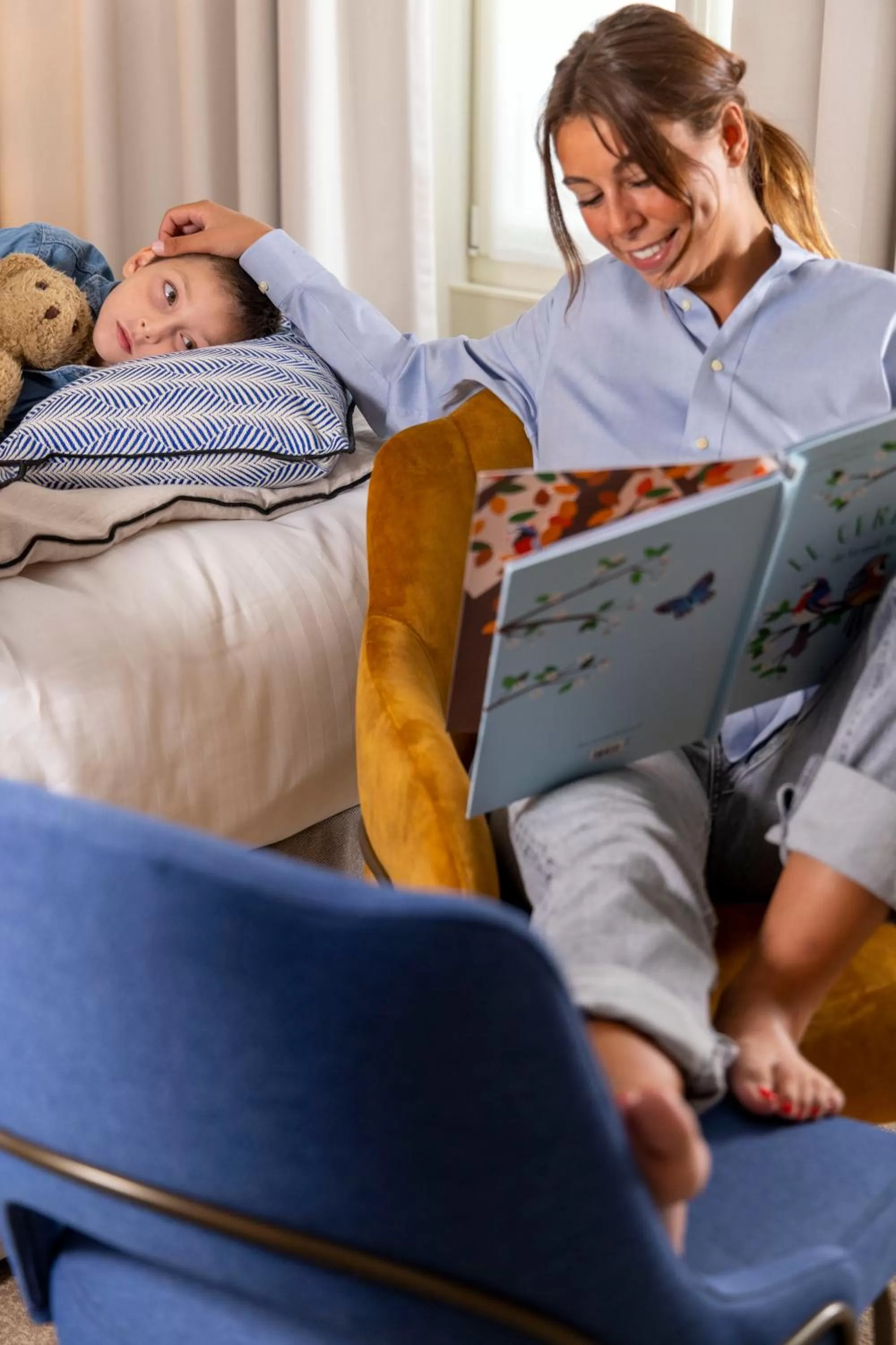 Family, Bed in Hotel Duminy-Vendome