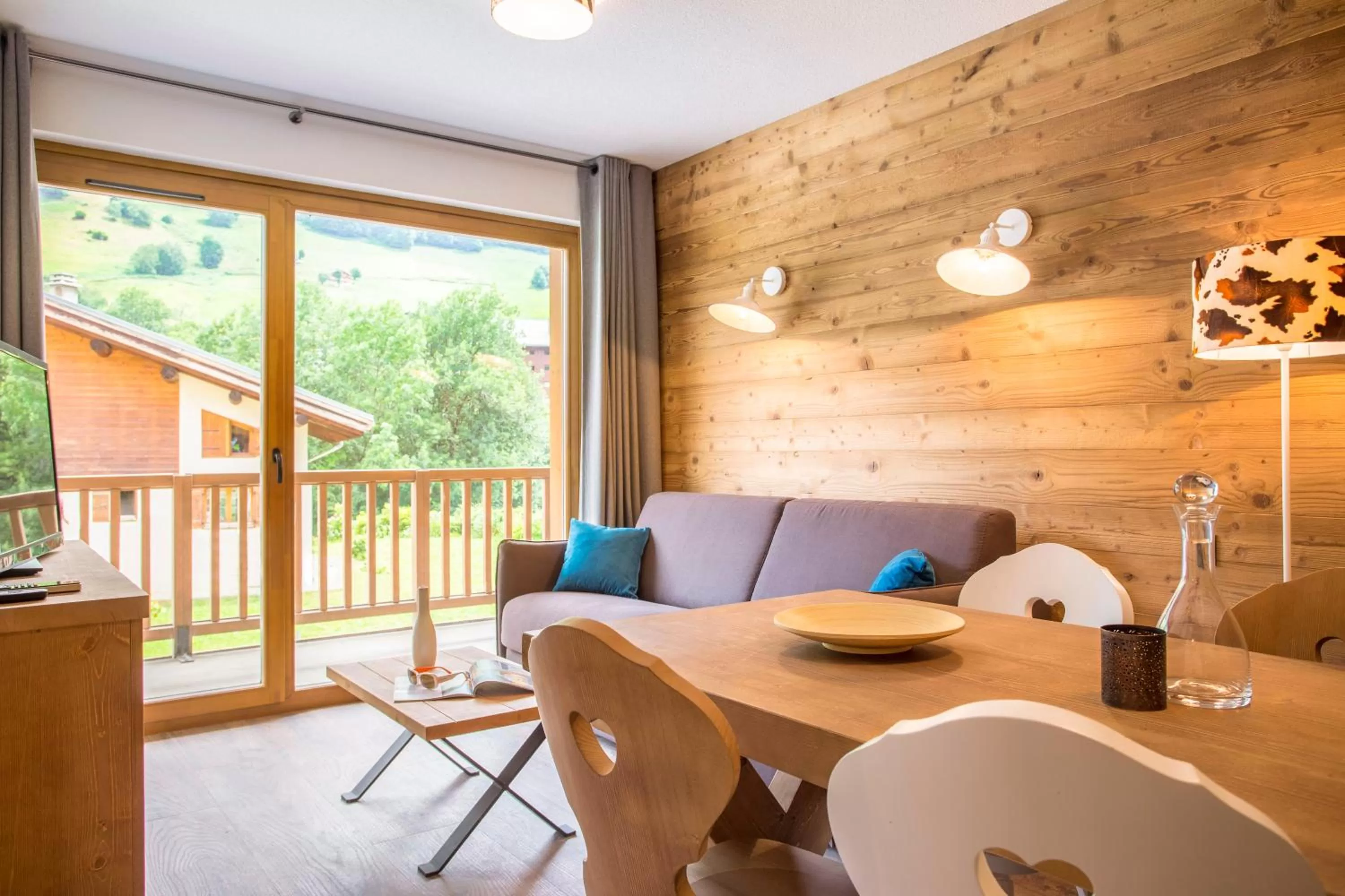 Balcony/Terrace in Résidence Club MMV La Clé des Cimes