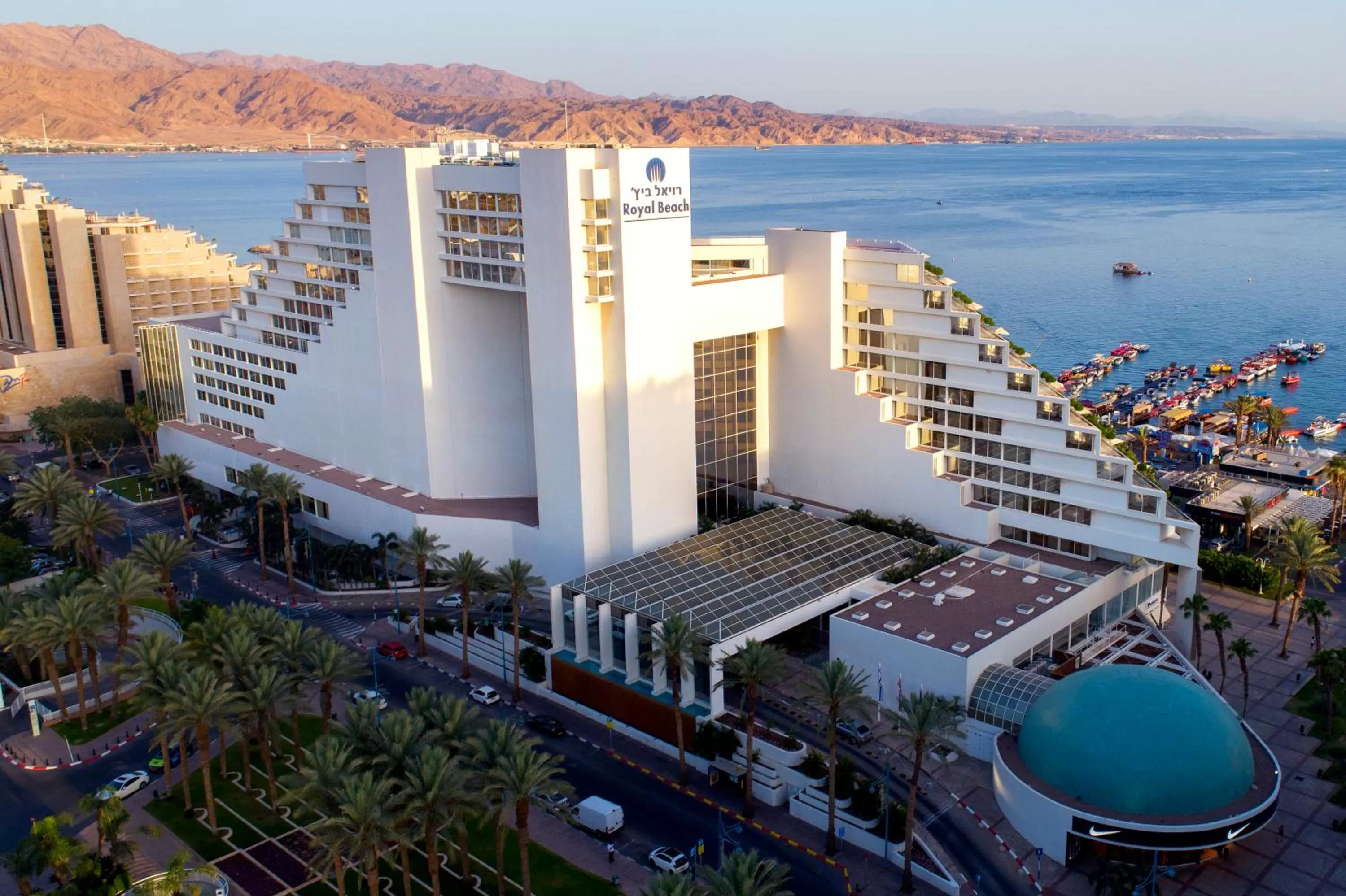 Bird's eye view in Royal Beach Eilat by Isrotel Exclusive