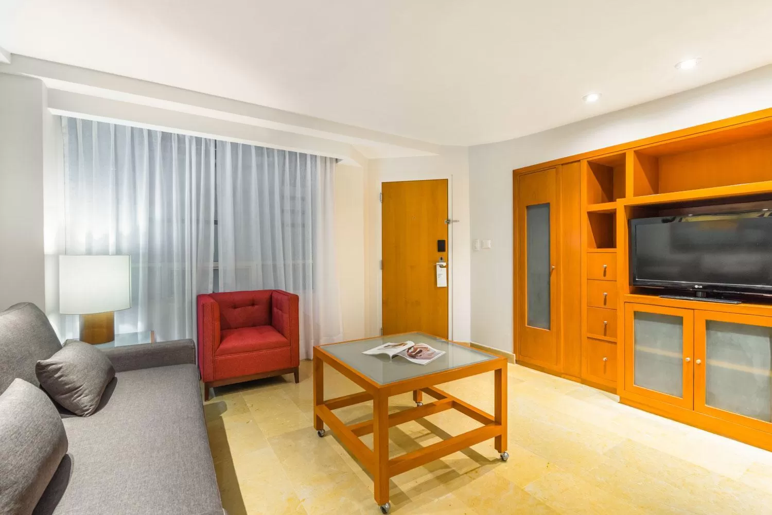 Living room in Eurostars Zona Rosa Suites