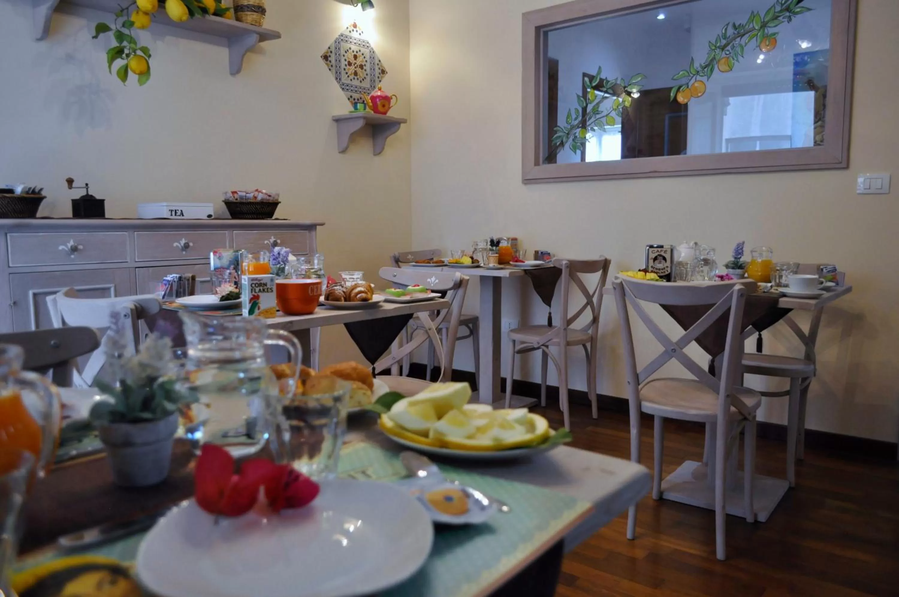 Restaurant/places to eat in Stupor Mundi Bed and Breakfast