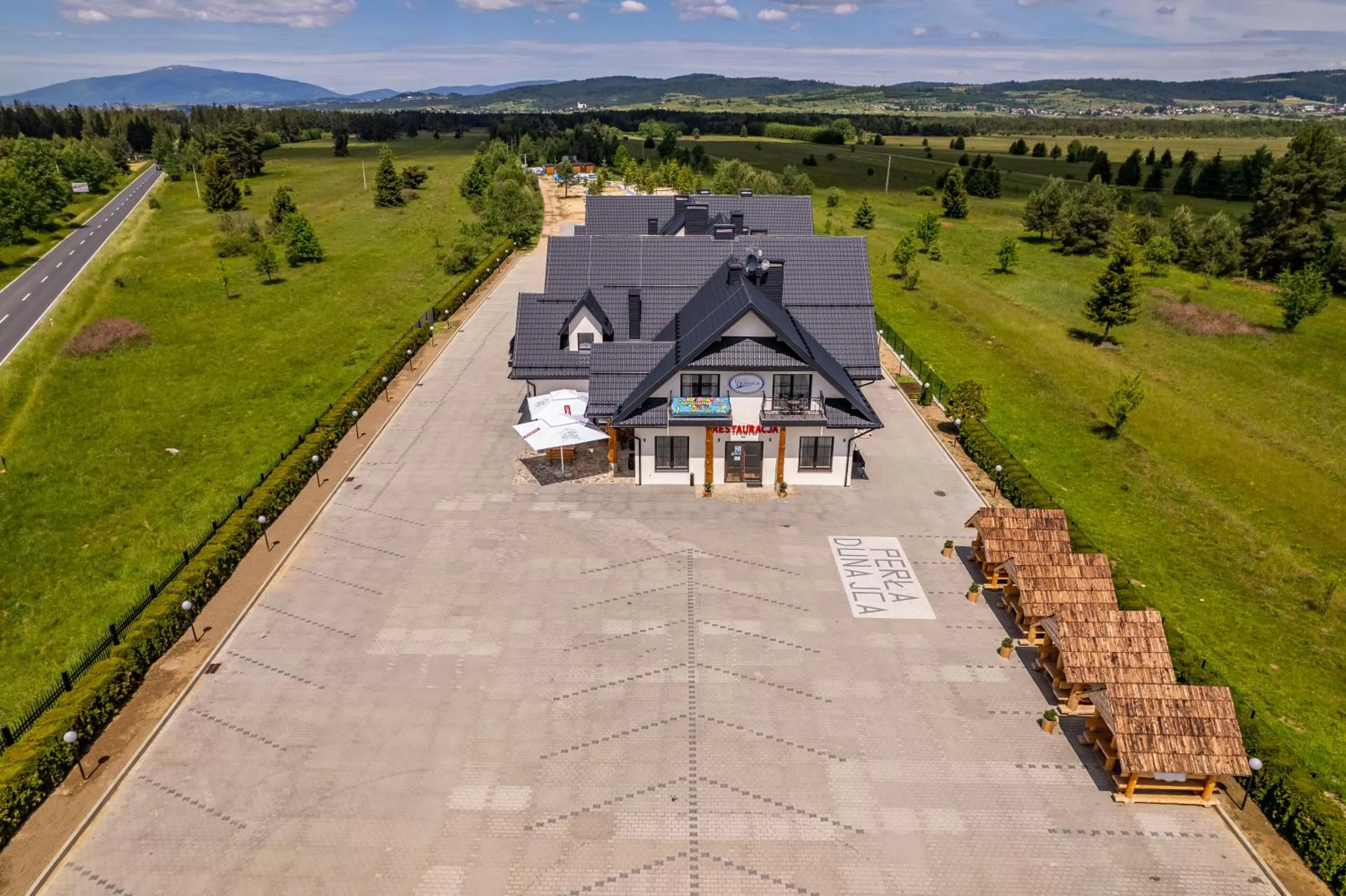 Property building in Hotel Perła Dunajca