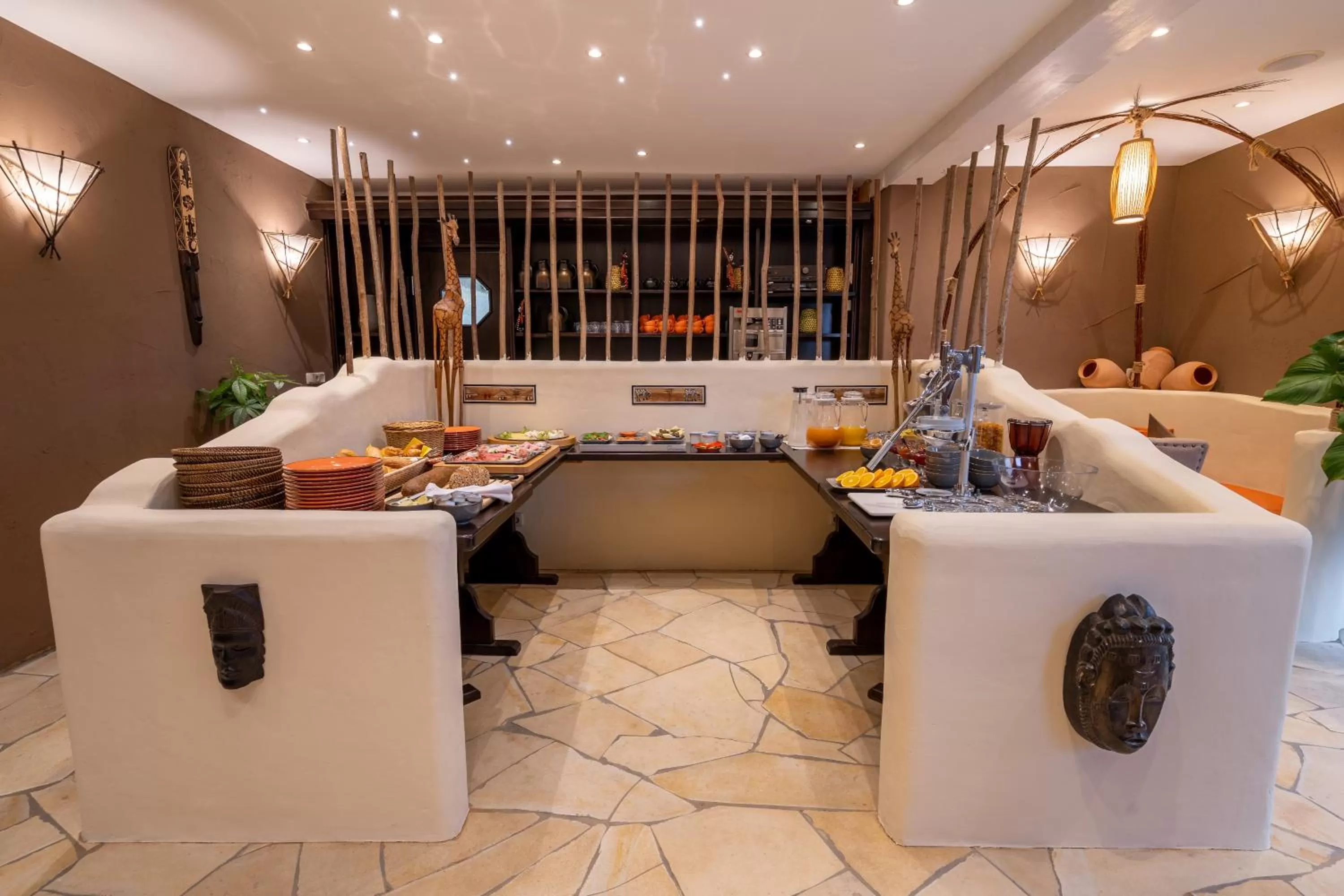 Breakfast in Hotel Luina Beach