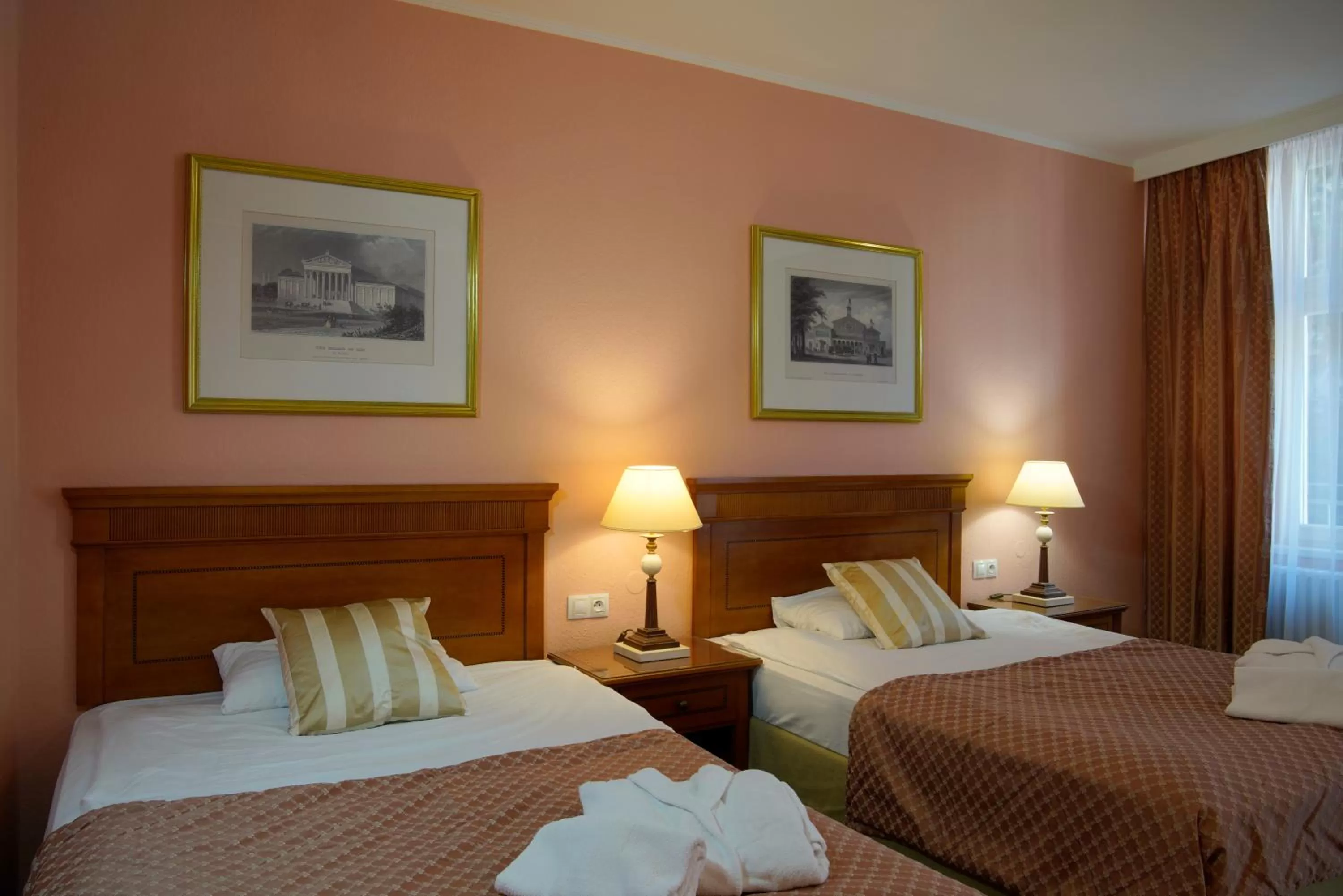 Bed in Hotel Villa Lauretta