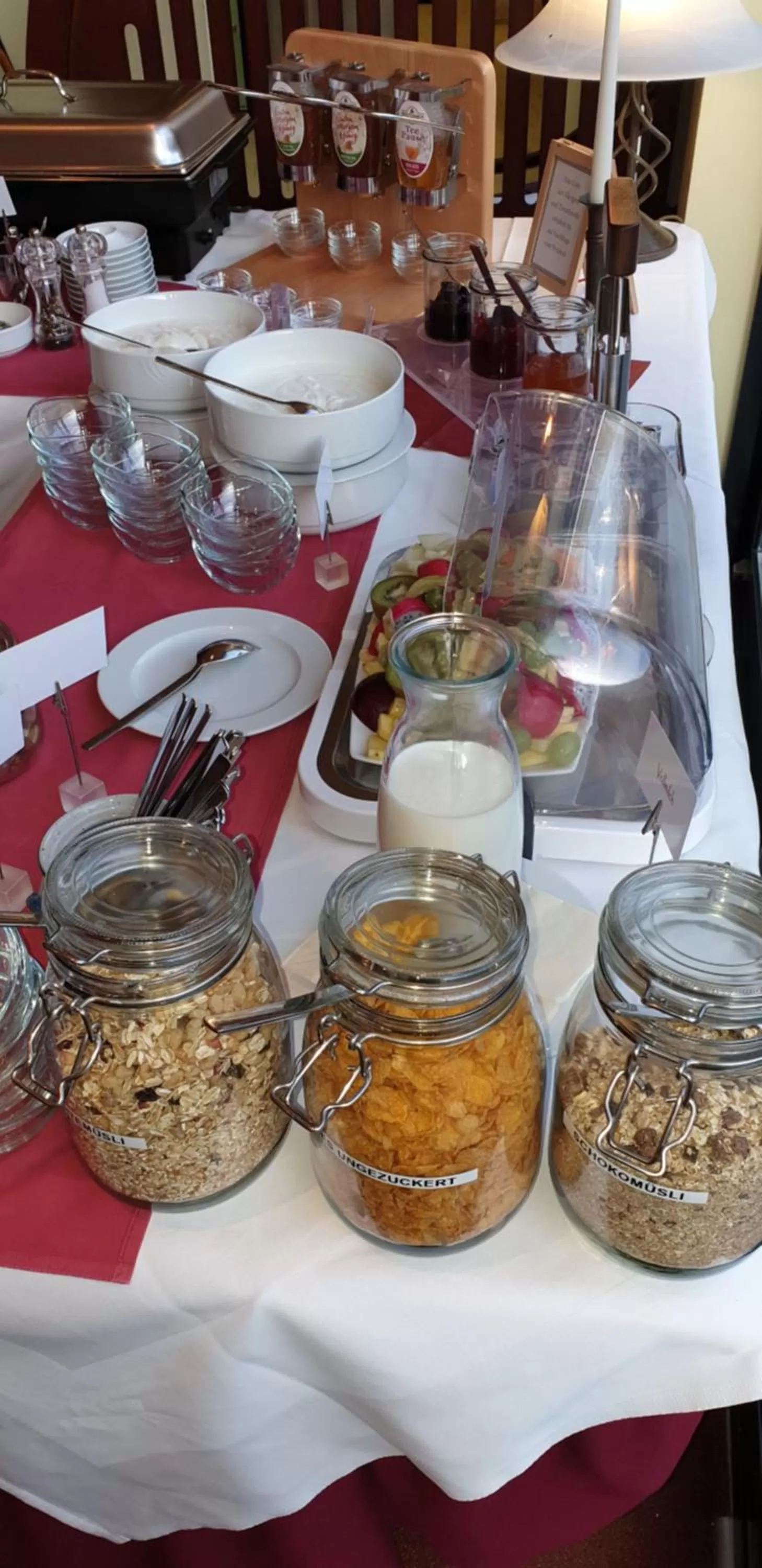 Breakfast in Hotel Balneolum Superior